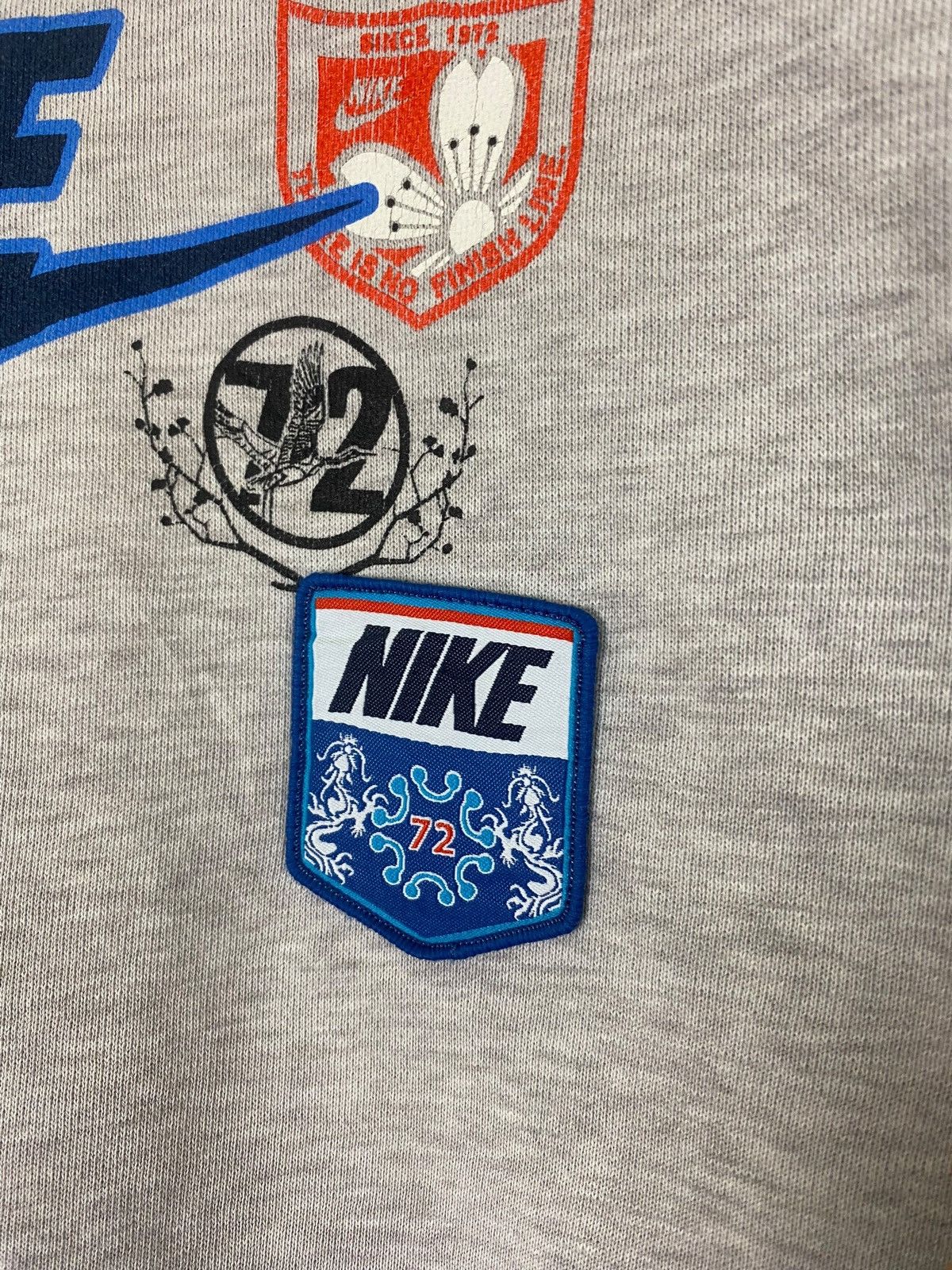 Nike × Vintage Vintage Nike Big Spellout Sweatshirt Size US L / EU 52-54 / 3 - 5 Thumbnail