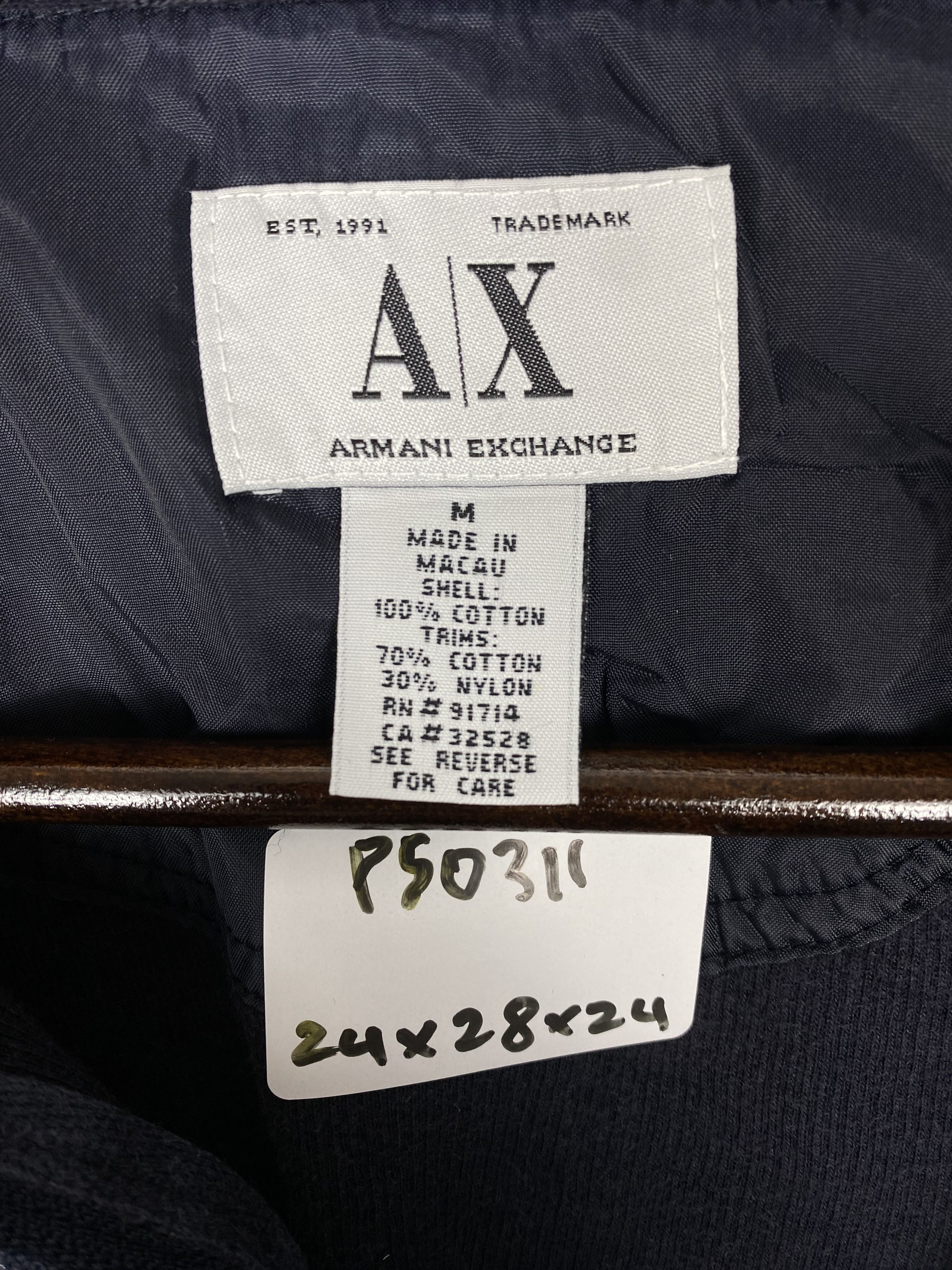 Armani Exchange Vintage Armani Exchange Halfzipper Sweatshirts PS0311 Size US M / EU 48-50 / 2 - 7 Thumbnail