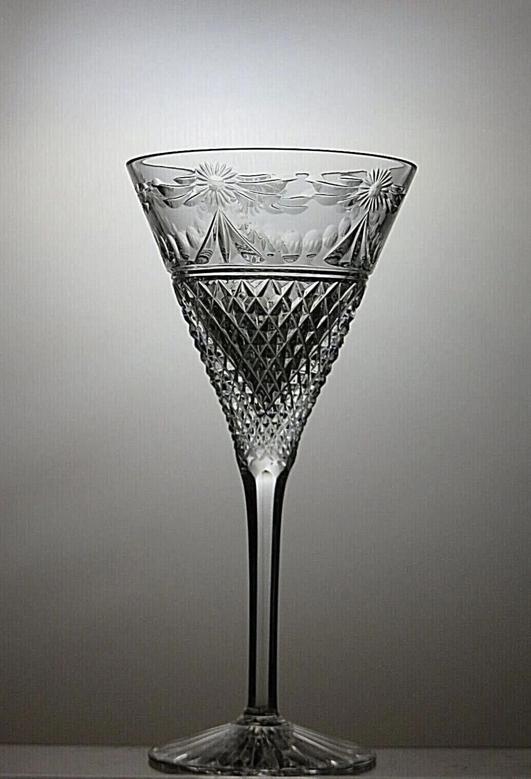 Starter Stuart Crystal "Beaconsfield" Cut Claret Wine Glass 7 3/4" Size ONE SIZE - 1 Thumbnail