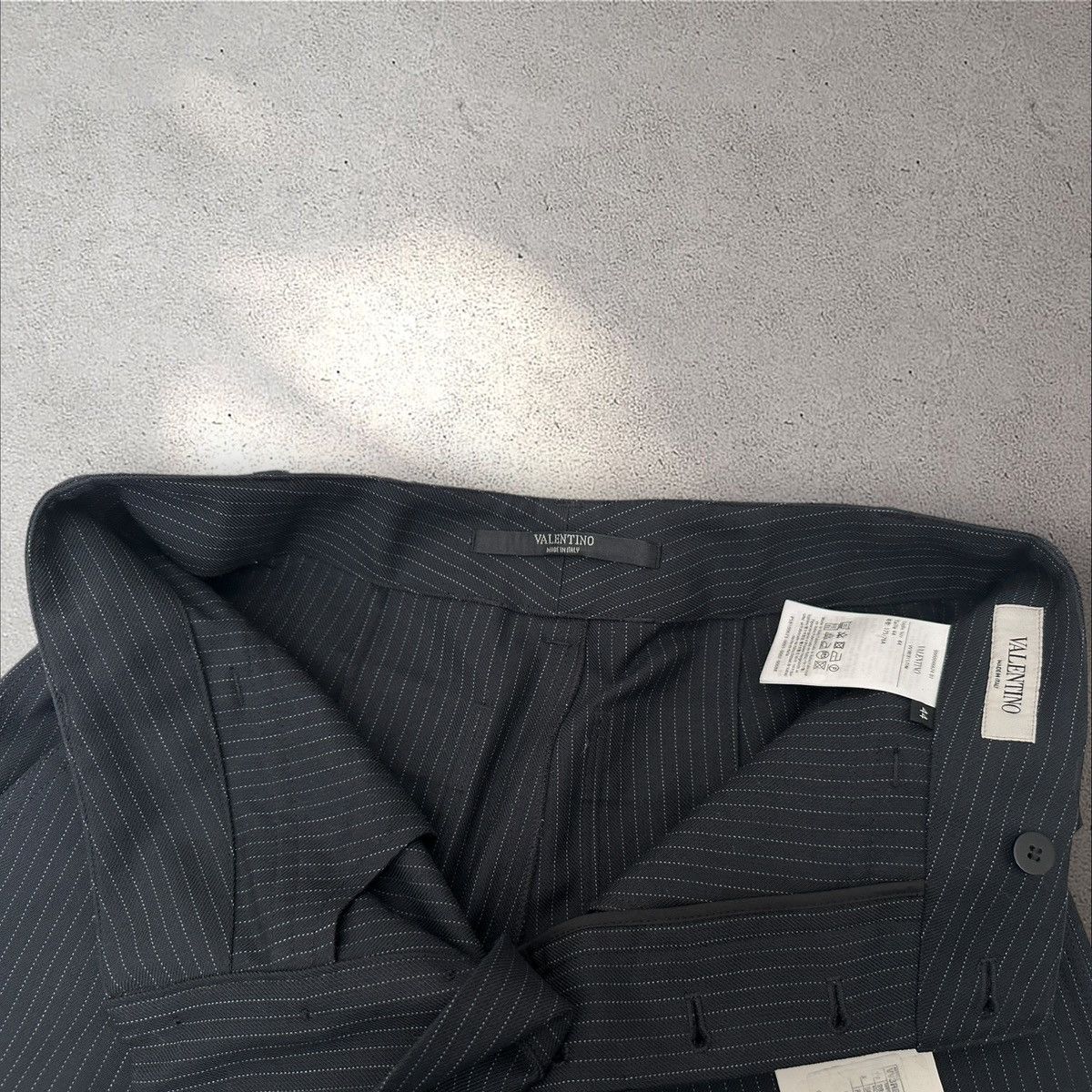Valentino Valentino Pinstripe Workwear Pants Size US 30 / EU 46 - 6 Thumbnail
