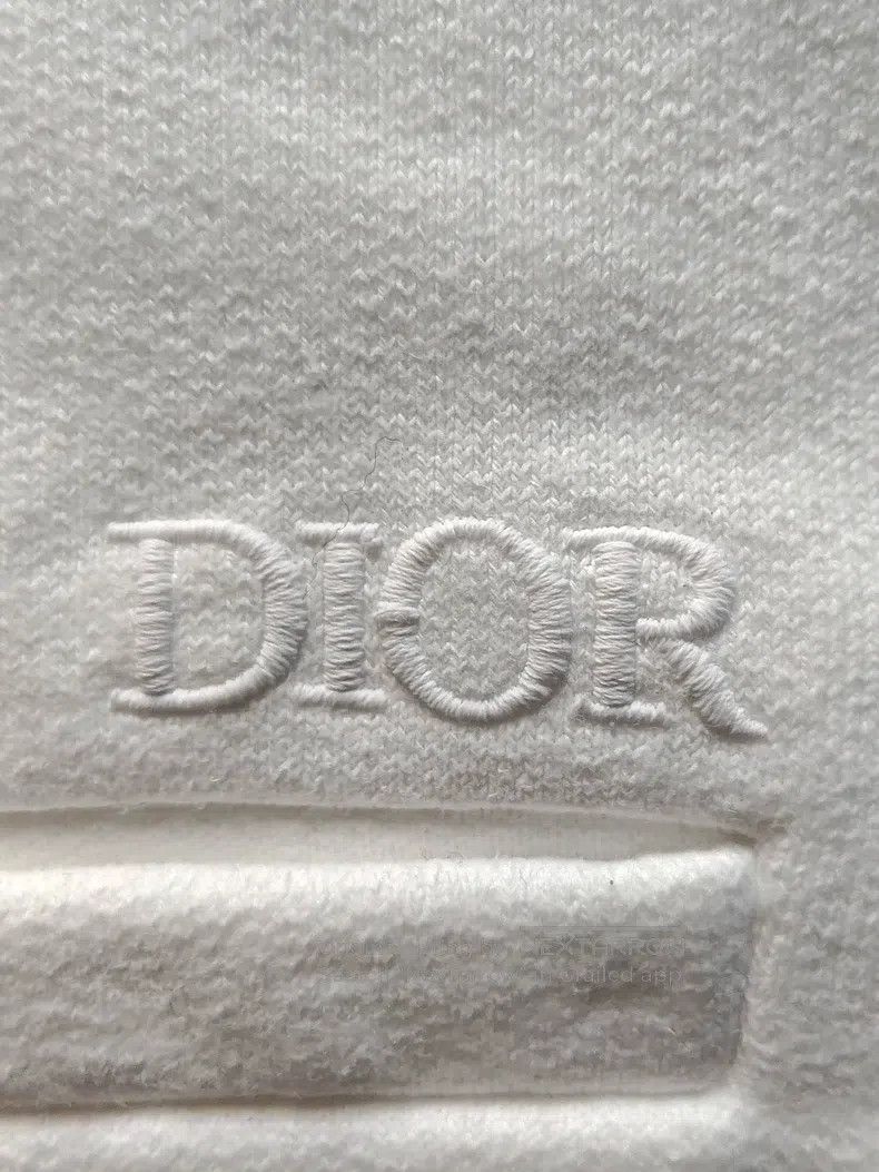 Dior Dior SS23 neckline letter print long-sleeved pullover swea Size US L / EU 52-54 / 3 - 4 Thumbnail