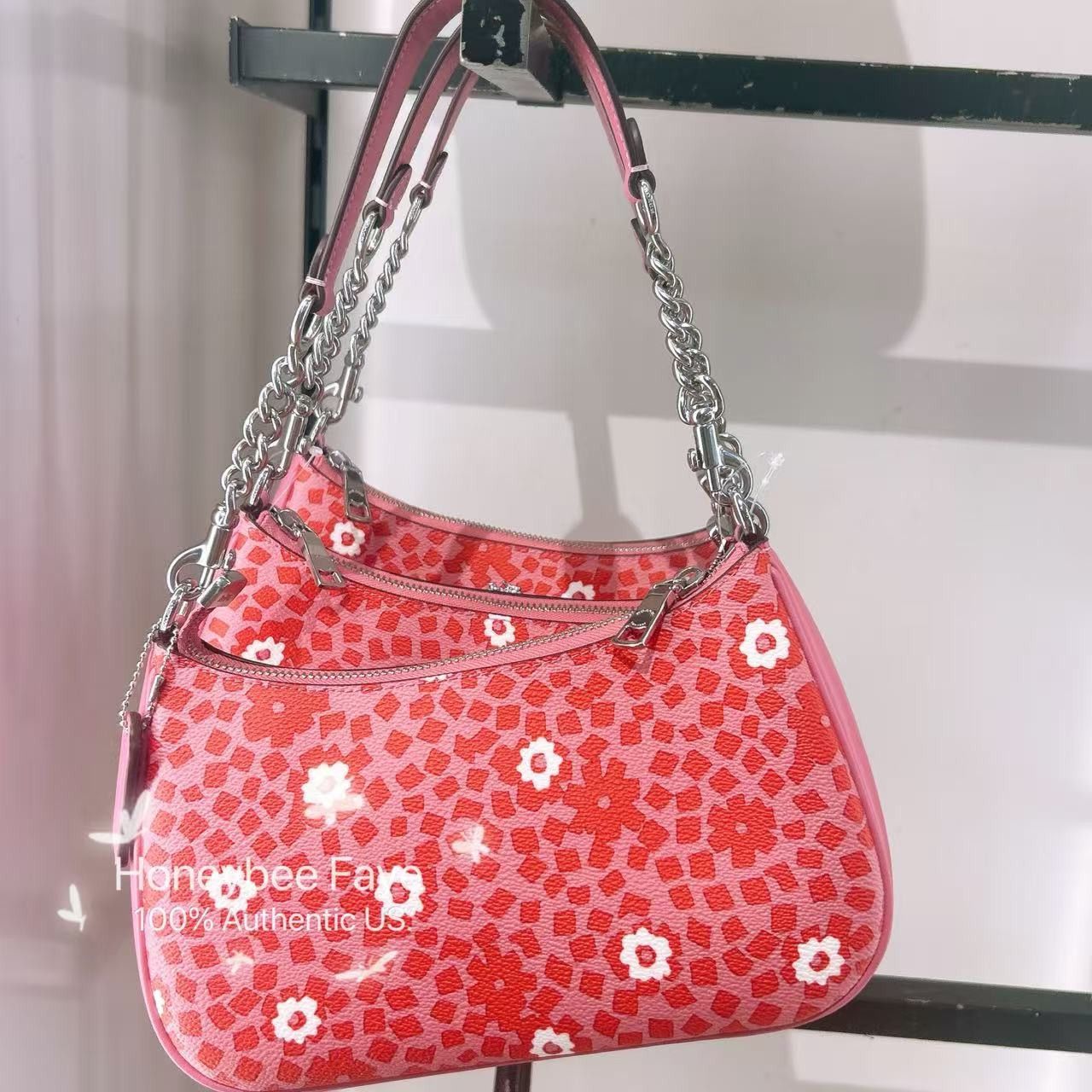 Coach Teri Shoulder Bag With Floral Print CBI52 Size ONE SIZE - 3 Thumbnail