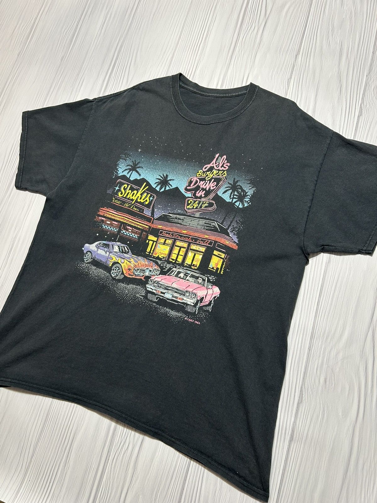Vintage Vintage 80’s J.Galt 1984 Cars T-Shirt Tee Size US XL / EU 56 / 4 - 2 Thumbnail