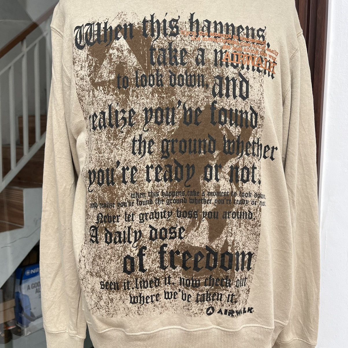 Airwalk × Vintage 2000S Airwalk Skateboard Sweatshirts Size US M / EU 48-50 / 2 - 3 Thumbnail