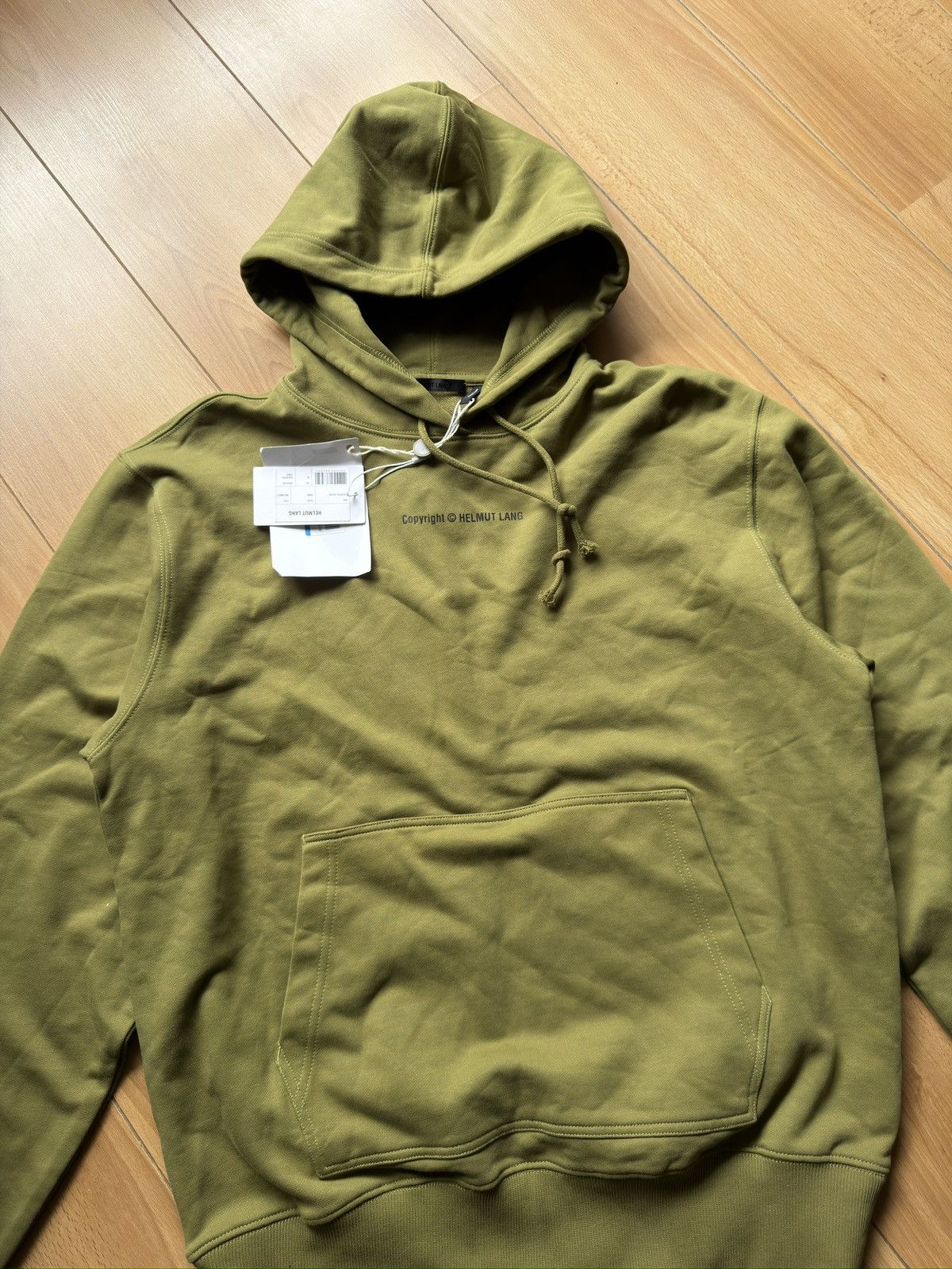 Helmut Lang Helmut Lang big logo hoodie new Size US M / EU 48-50 / 2 - 7 Thumbnail