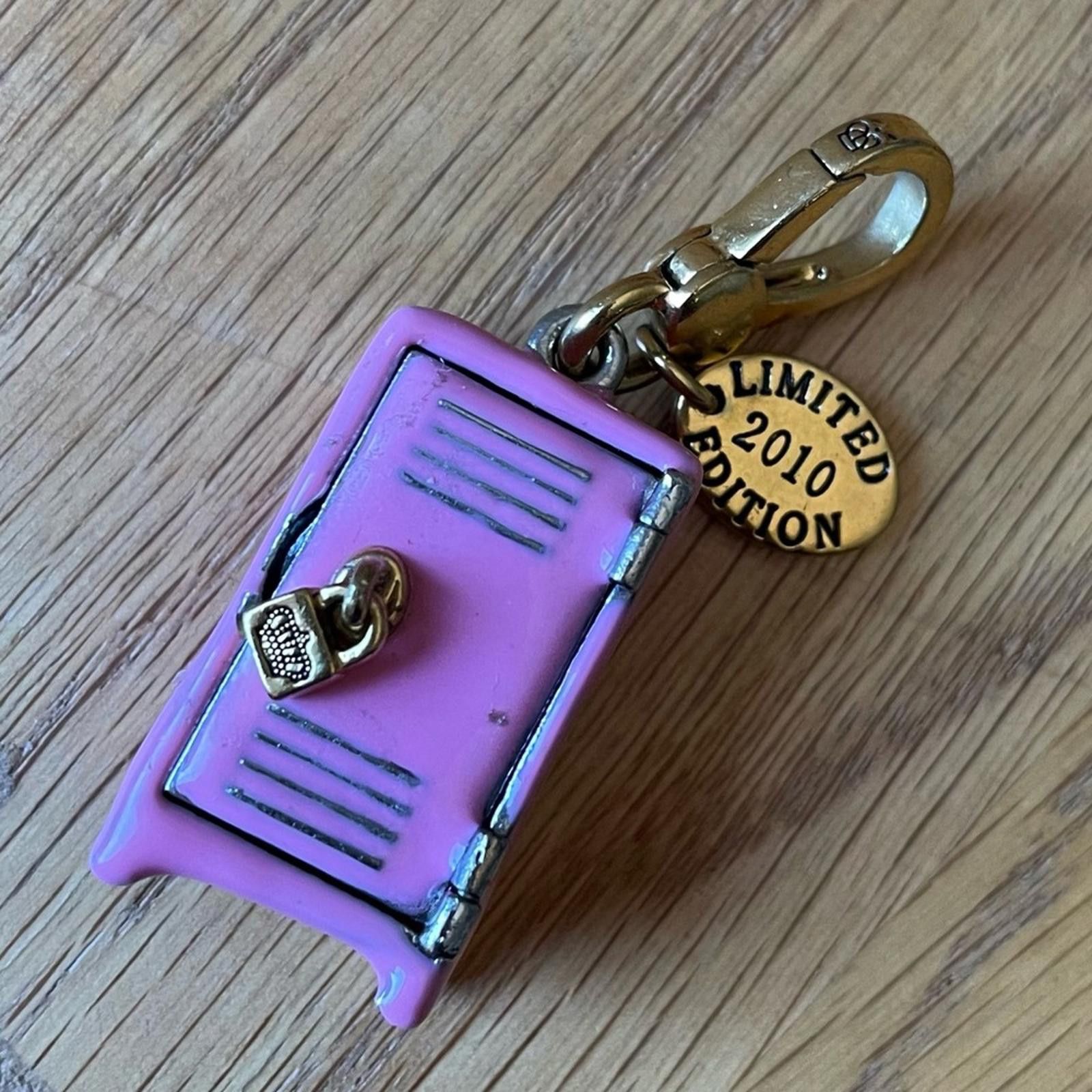 Juicy Couture Jeans Limited Edition Rare Juicy Couture Pink Locker Charm Size ONE SIZE - 1 Thumbnail
