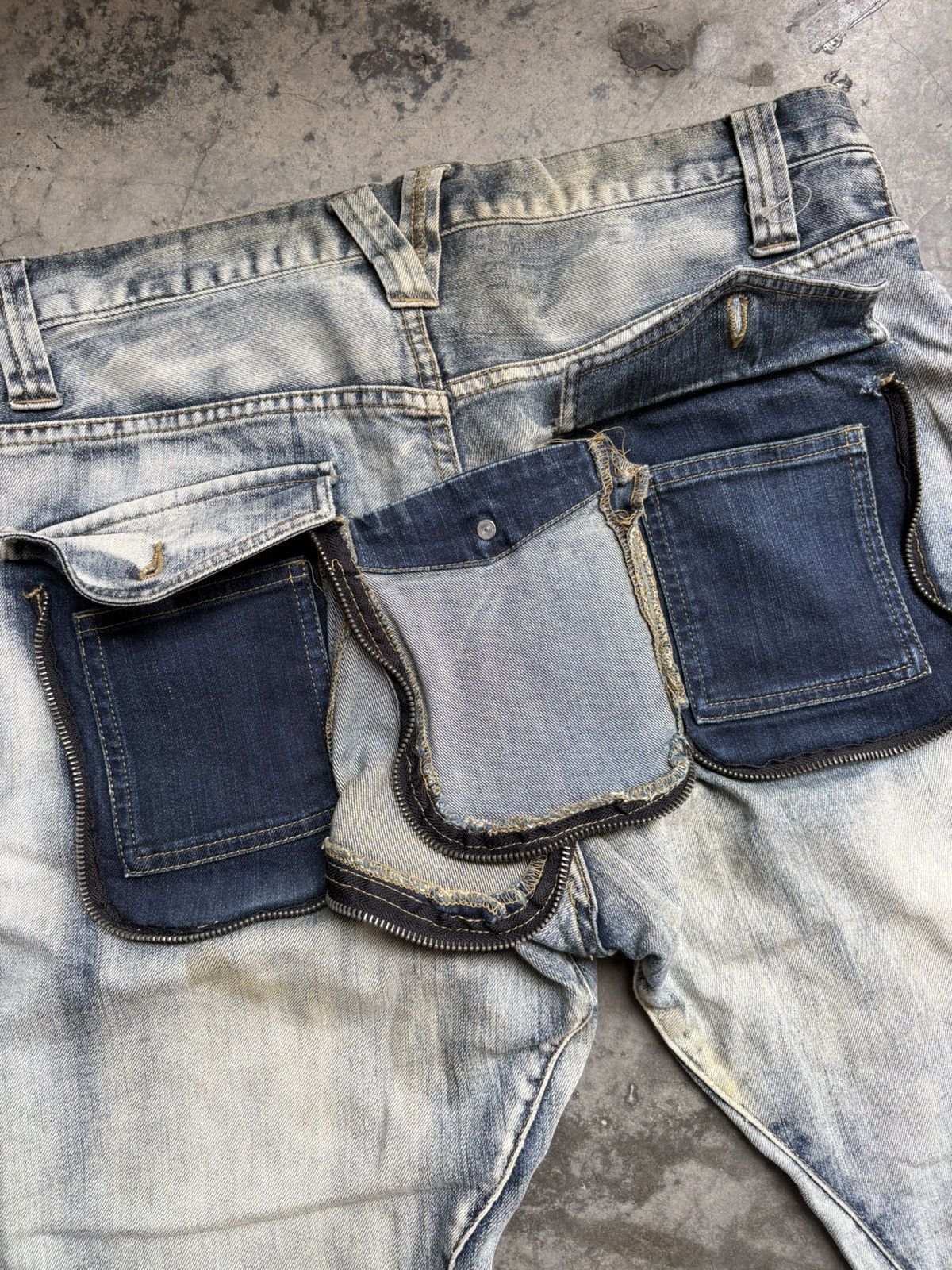 Japanese Brand × PPFM PPFM banana shape multipocket jeans Size US 33 - 5 Thumbnail