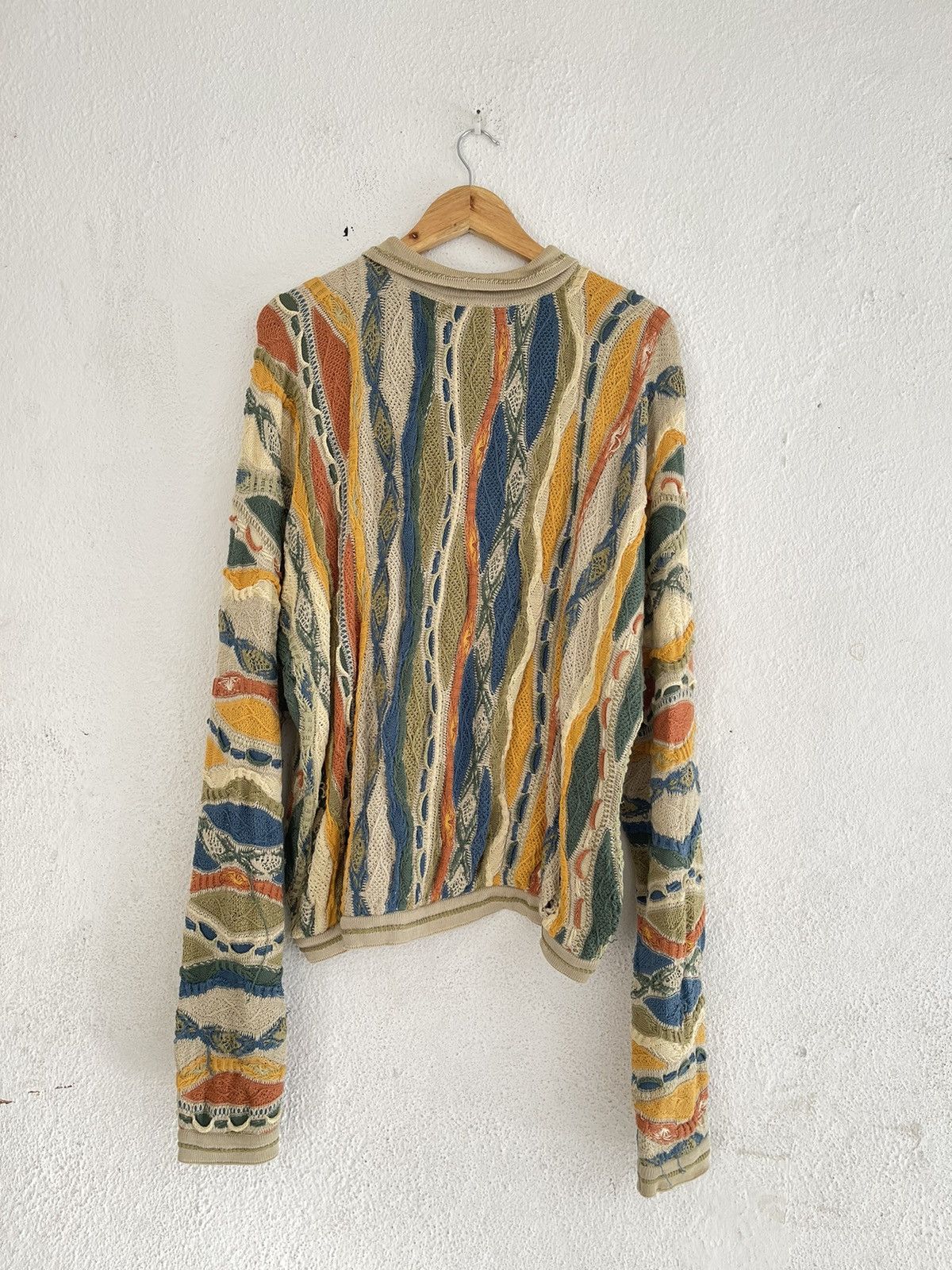 Coogi × Vintage Coogi Mercerised Half Zip Knitwear Size US L / EU 52-54 / 3 - 2 Thumbnail