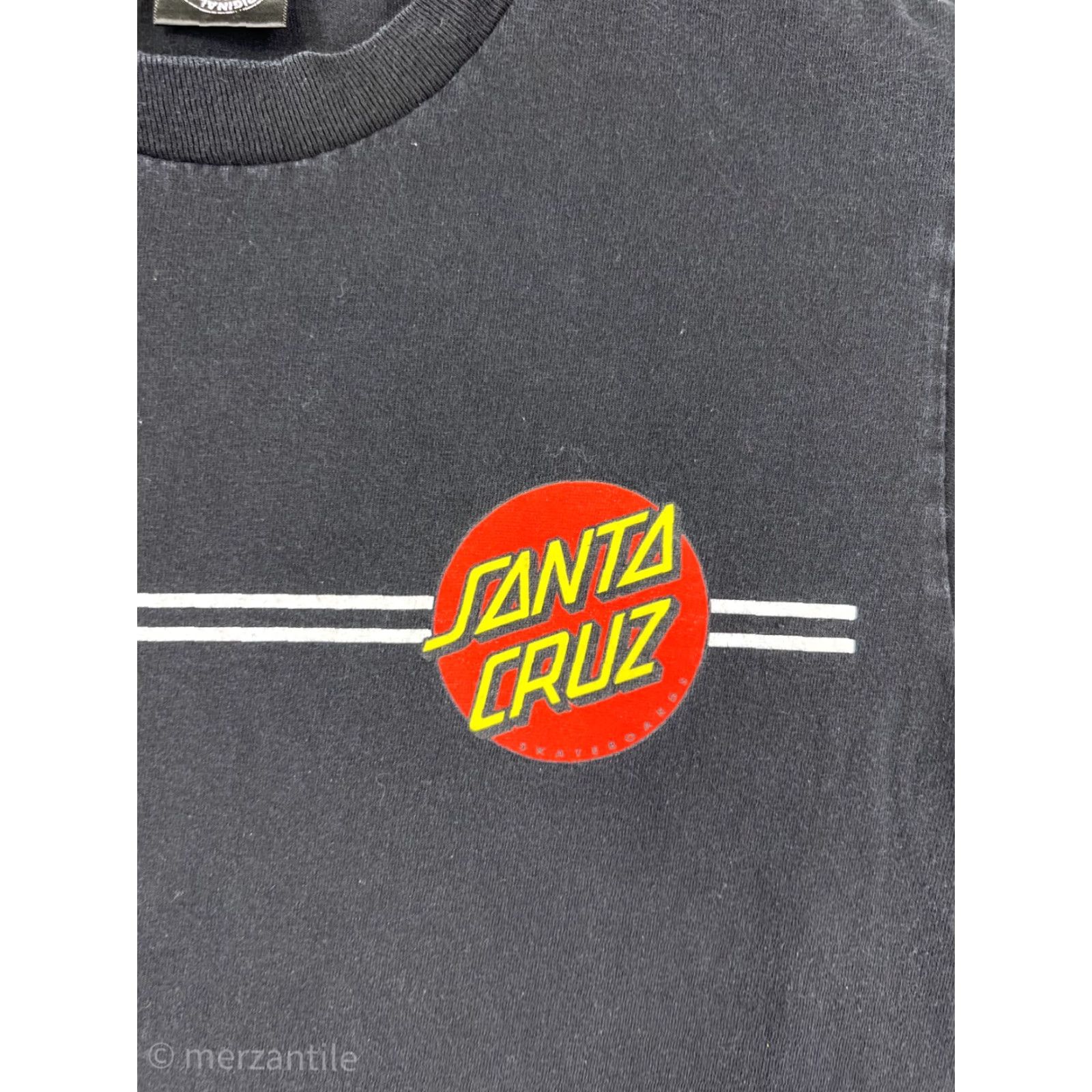 Vintage Santa Cruz Shirt Men M Black Short Sleeve Crew Neck Logo 90s California Graphic Print Vintage No Size US M / EU 48-50 / 2 - 3 Thumbnail