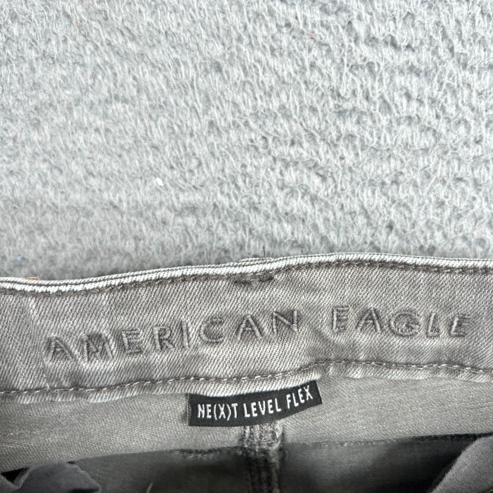 American Eagle Outfitters American Eagle Jeans Men 26x28 Skinny Distressed Blue Size US 26 / EU 42 - 5 Thumbnail