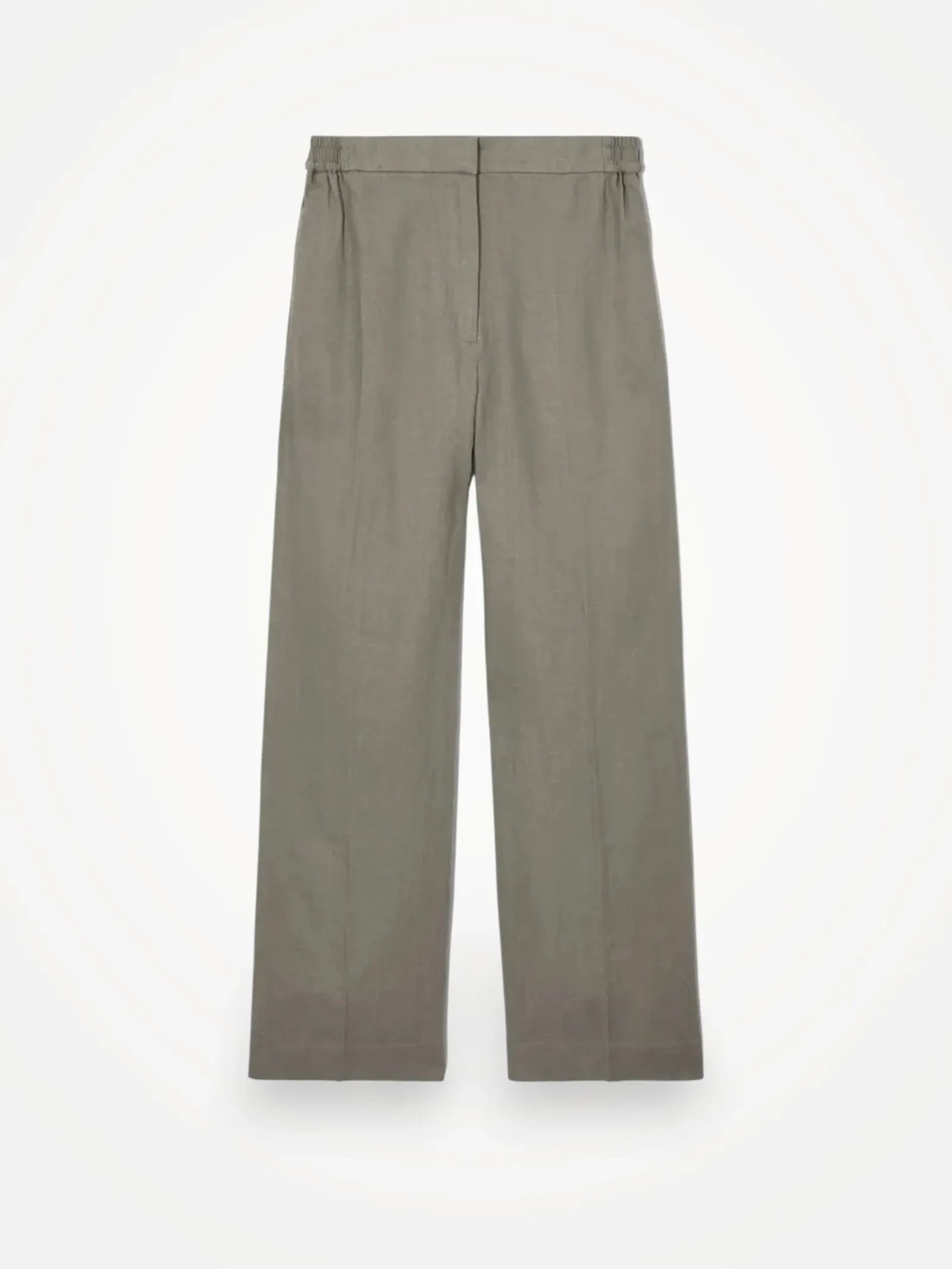 Cos Cos Wide Leg Tailored Linen Trouser Stone Pants Size 32" / US 10 / IT 46 - 1 Thumbnail
