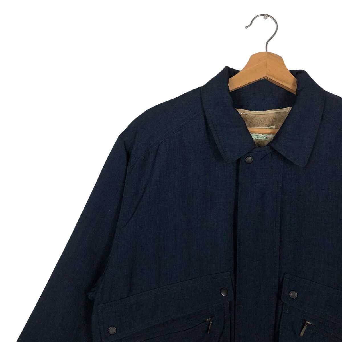 Japanese Brand 🔥Vintage Bomber Jacket Military Crocodile Issey Miyake Size US M / EU 48-50 / 2 - 6 Thumbnail
