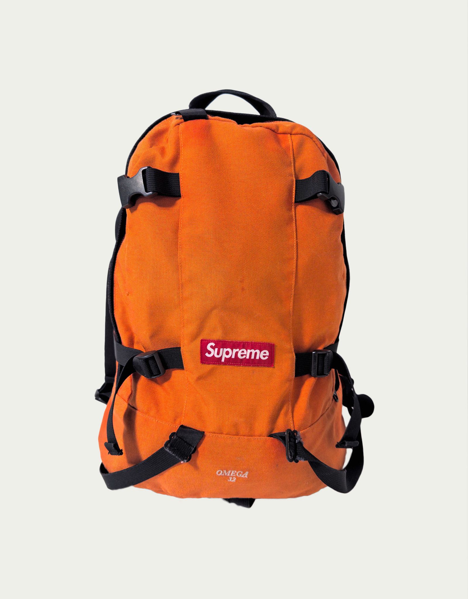 Pre-owned Supreme Omega 32 Backpack In Orange