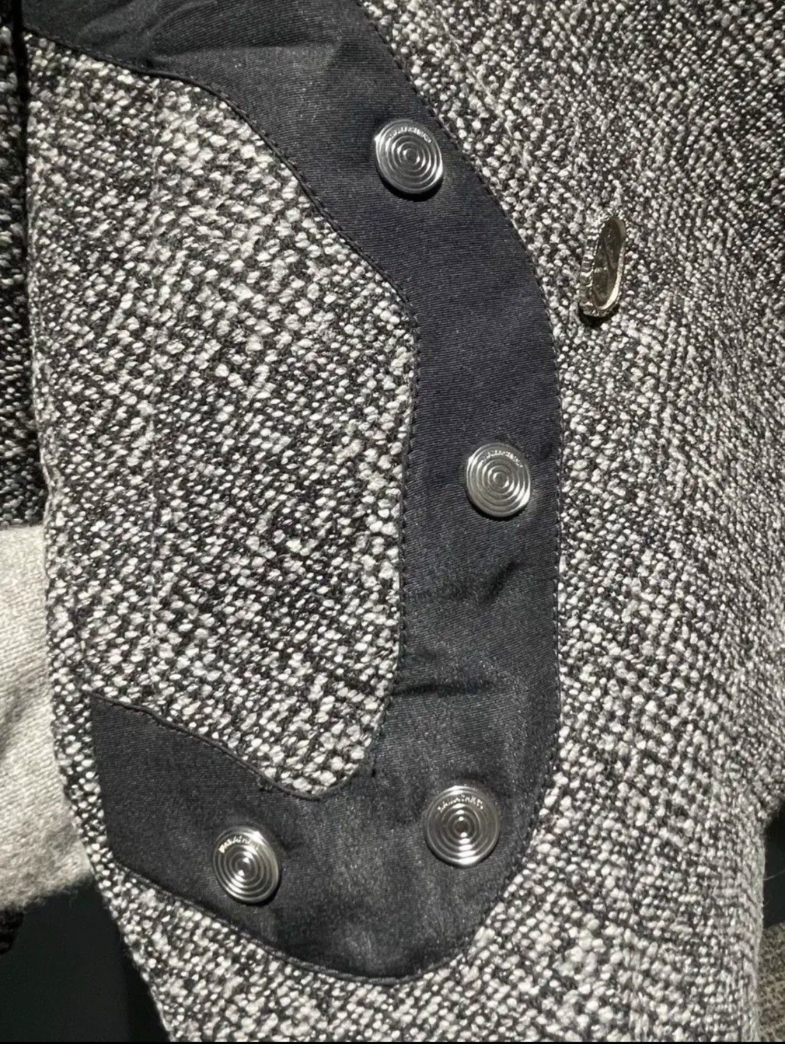 Namacheko Namacheko alep Peacoat in speckled Grey Size US S / EU 44-46 / 1 - 8 Thumbnail