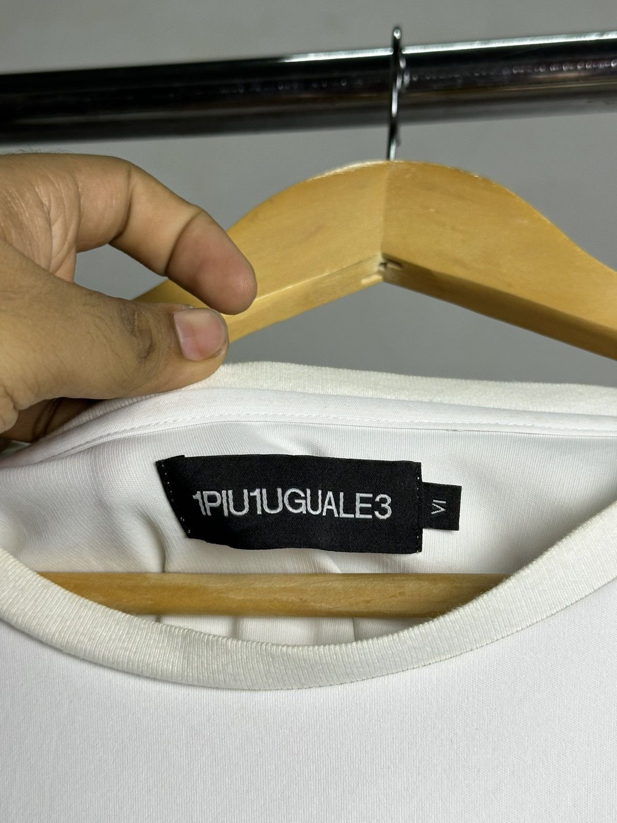 Japanese Brand 1PIU1UGUALE3 Sport Spellout Jersey tee Size US M / EU 48-50 / 2 - 4 Thumbnail