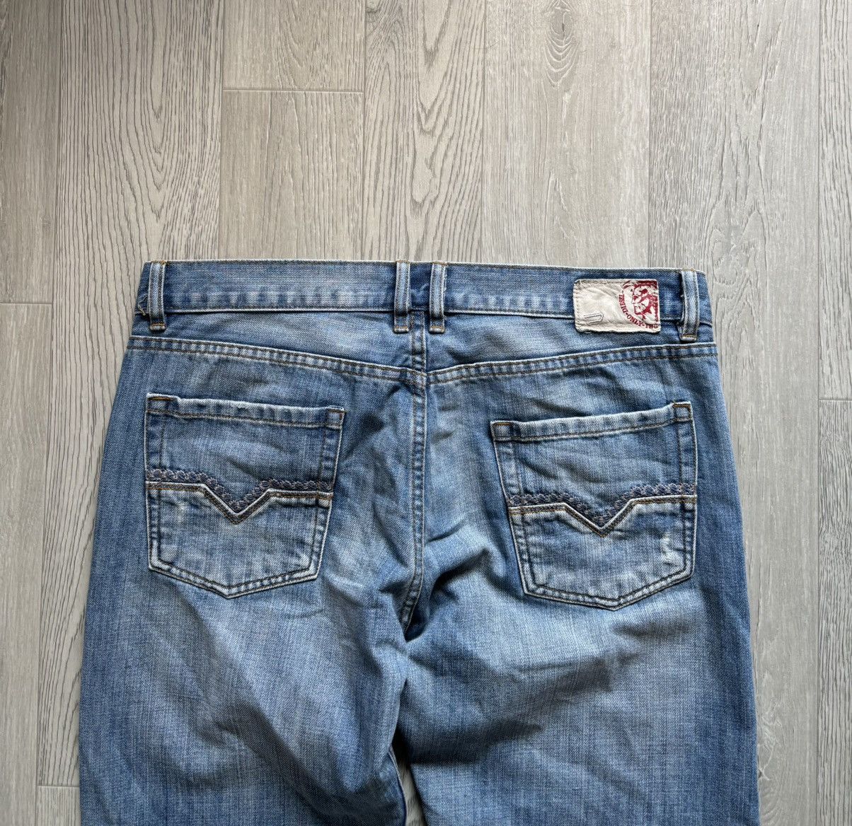 Diesel Vintage Diesel Denim Jeans Baggy Fit Logo Size US 36 / EU 52 - 5 Thumbnail
