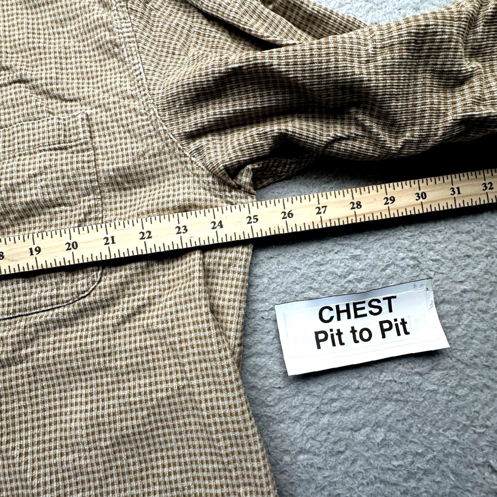 Eddie Bauer VINTAGE Eddie Bauer Shirt Geometric Flannel Long Sleeve Button-Up Mens L Brown 50in Chest 80s 90s Hong Kong Size US L / EU 52-54 / 3 - 4 Thumbnail