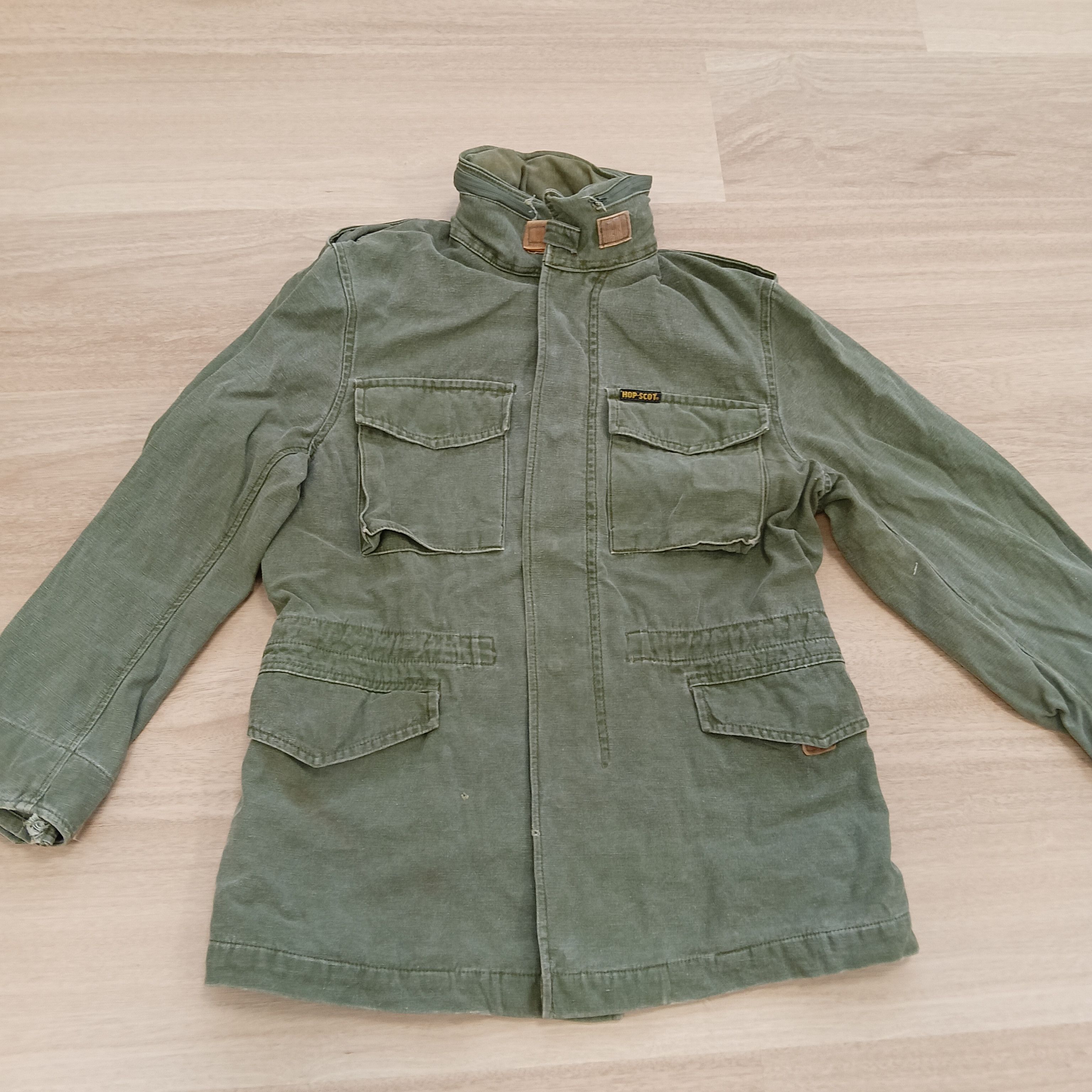 Vintage vintage hop-scoT army jacket M 4 pocket m65 style Size US M / EU 48-50 / 2 - 2 Thumbnail