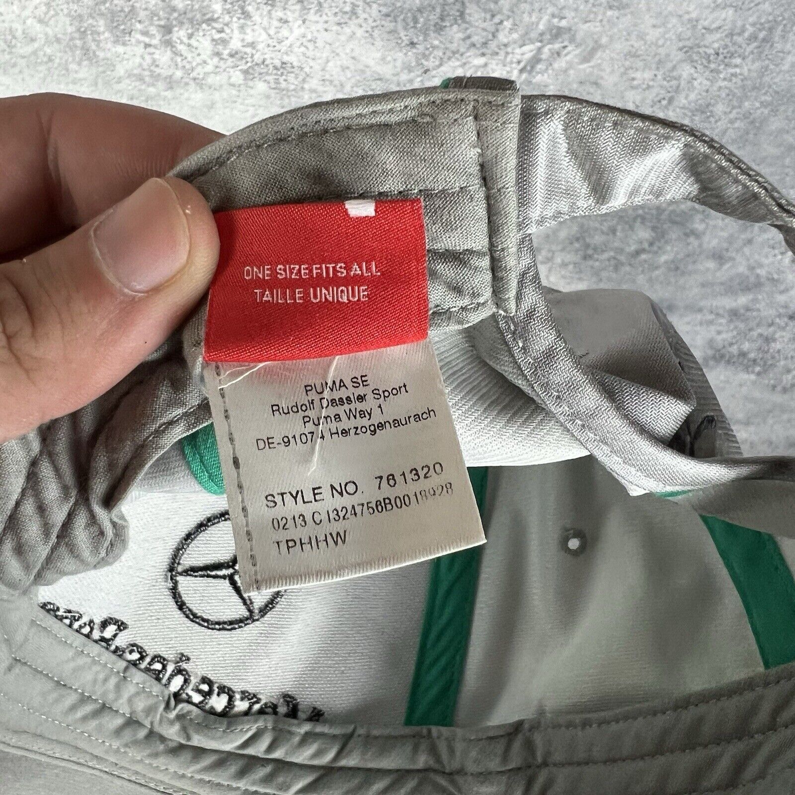 Mercedes-Benz Puma Mercedes Benz Lewis Hamilton Cap Men's Gray One Size ` Size ONE SIZE - 16 Thumbnail