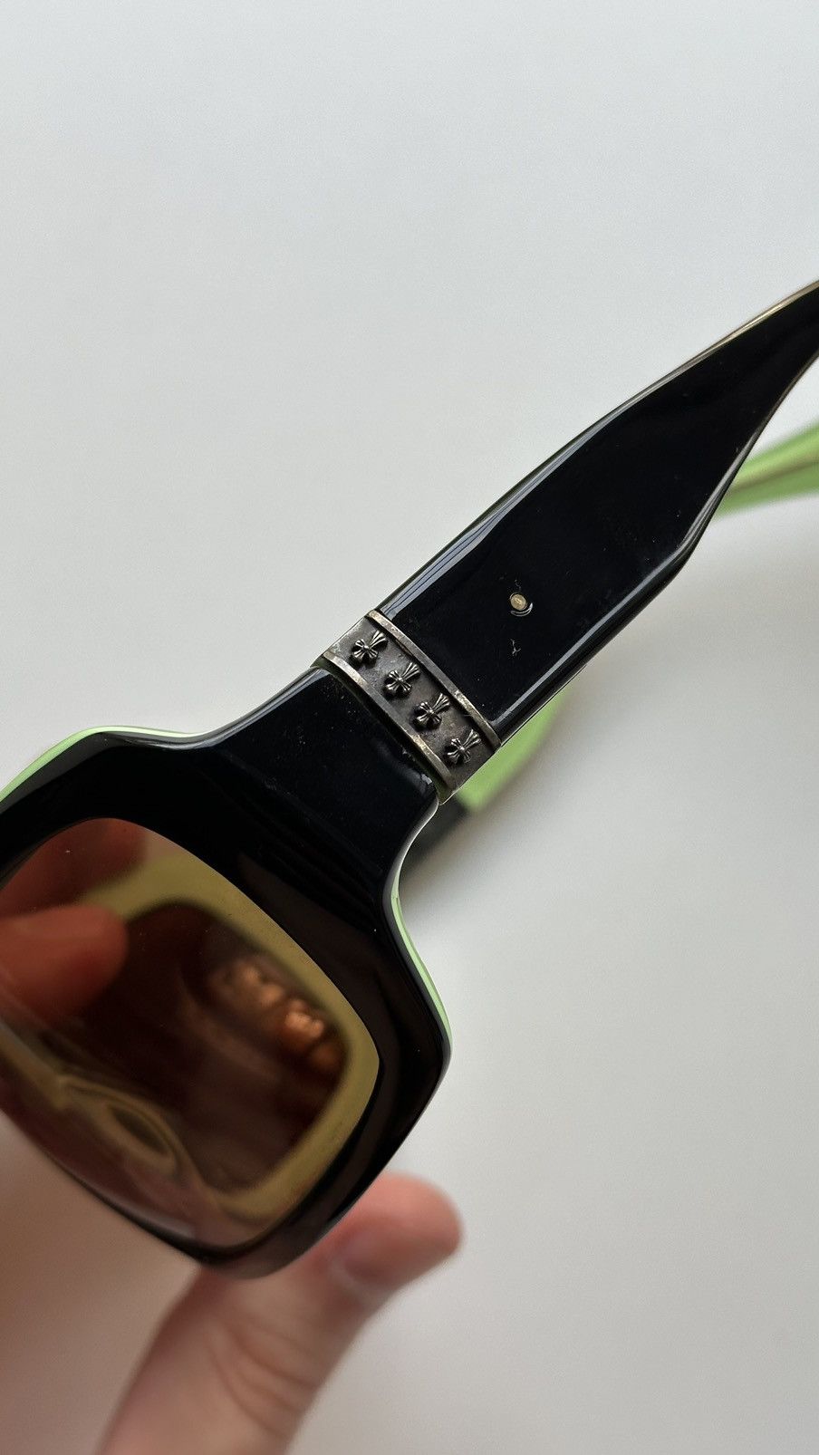 Chrome Hearts Chrome Hearts Women Sunglasses Full Set Japan Silver Cross Size ONE SIZE - 4 Thumbnail