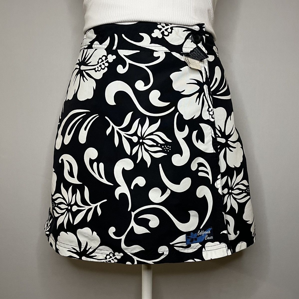Other Vintage Y2K California Cover Floral Reversible Skirt Size 28" / US 6 / IT 42 - 4 Thumbnail