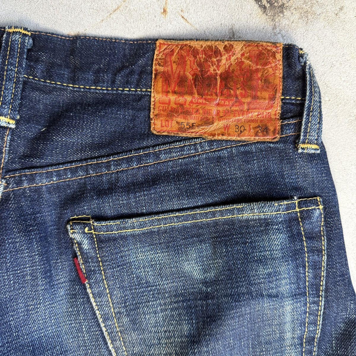 TOYS McCOY MCHILL Selvedge Denim Jeans — Toys McCoy — Japanese Repro Size US 29 - 7 Thumbnail