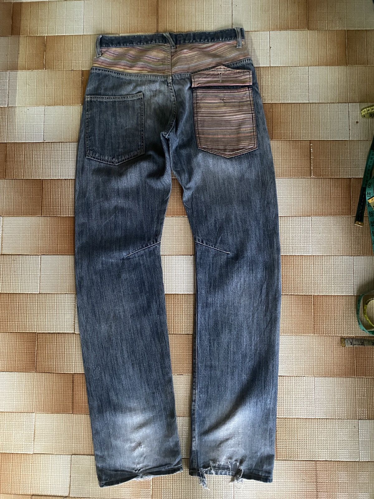 Beauty Beast × If Six Was Nine Vintage bee bell regular fit denim Size US 31 - 3 Thumbnail