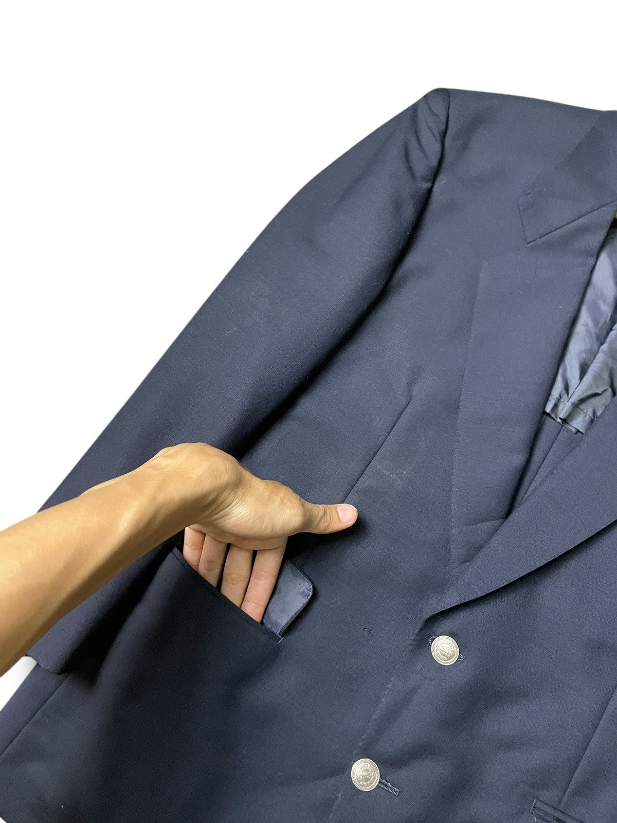 Vintage × Yves Saint Laurent Yves Saint Laurent Brand Light Blazer (66) Size US XXS / EU 40 - 5 Thumbnail