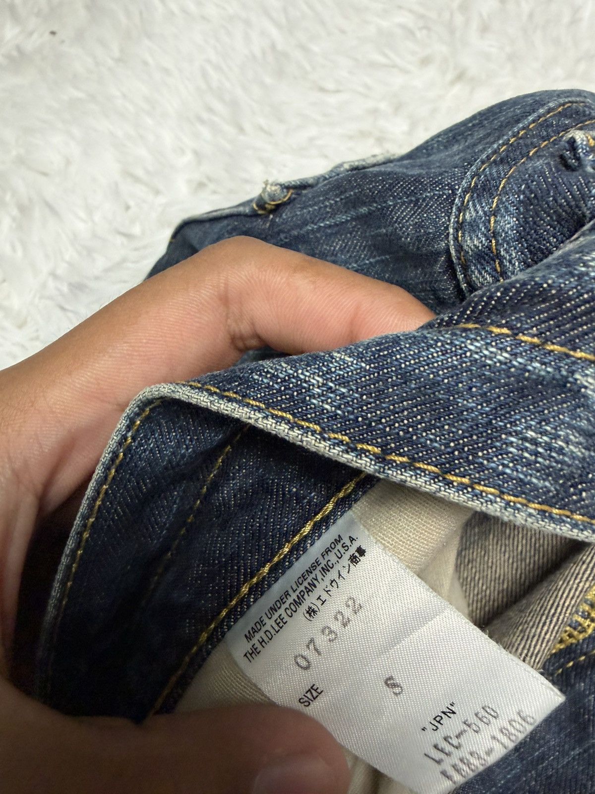 Japanese Brand Rare Lee riders twisted flared mudwash jeans Size US 32 / EU 48 - 6 Thumbnail