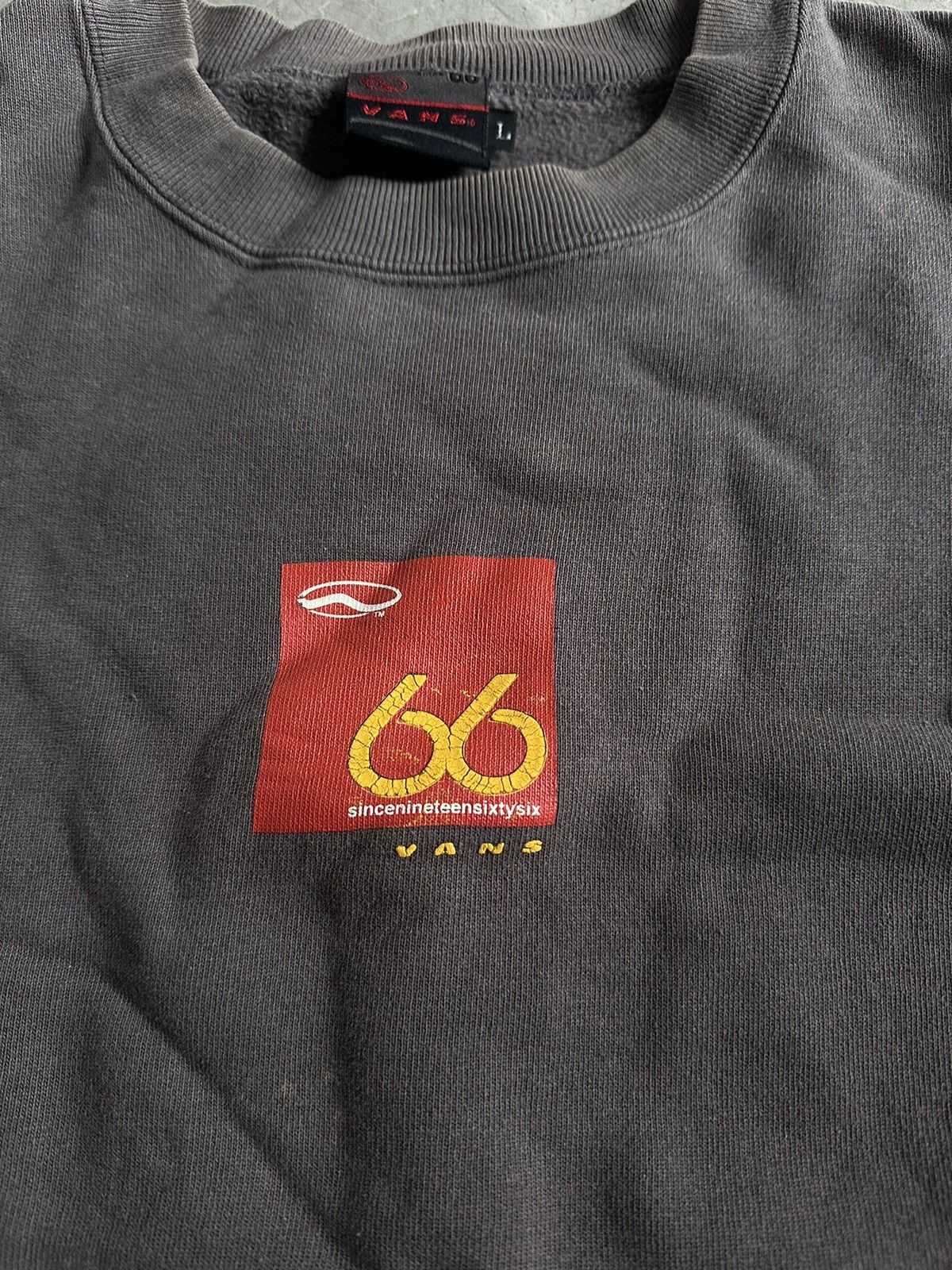 Vans × Vintage Vans Center And Backhit Sweatshirt Vintage Size US L / EU 52-54 / 3 - 2 Thumbnail