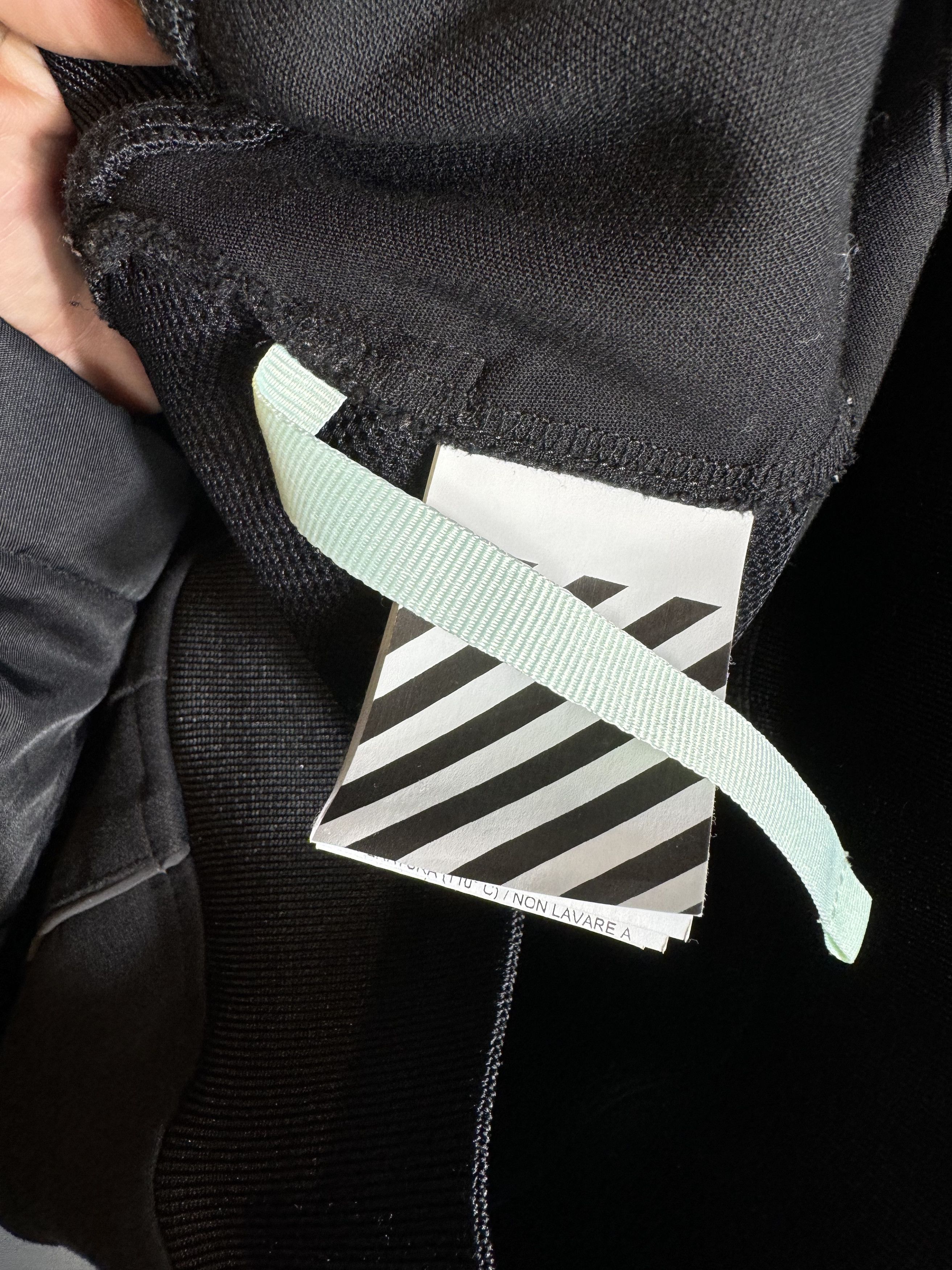 Off-White Off-White Neon Logo Sweat Track Jacket Size XS Size US XS / EU 42 / 0 - 6 Thumbnail