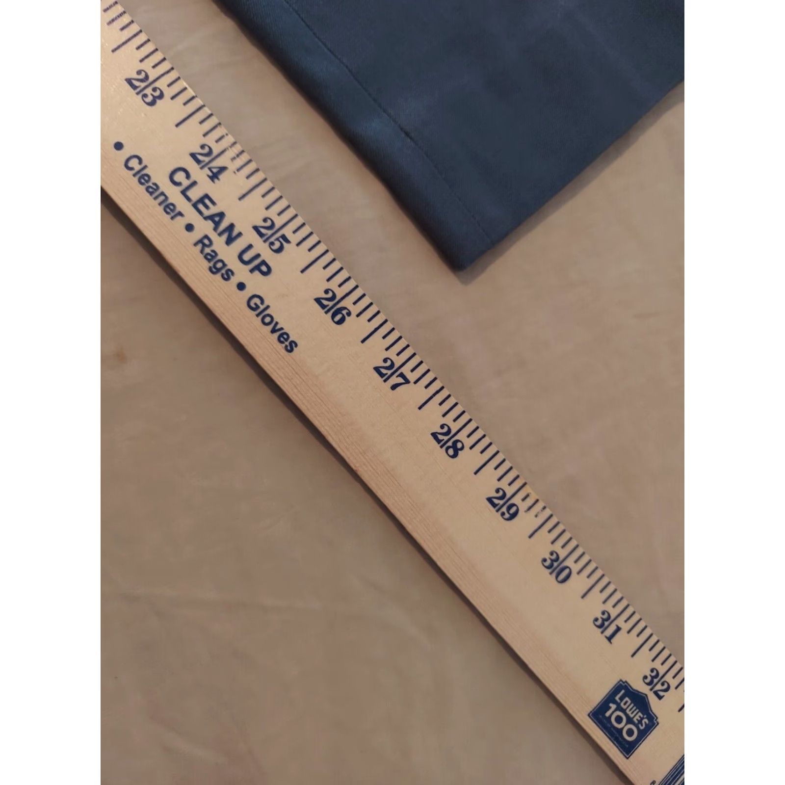 Banana Republic VINTAGE? (No) Banana Republic Dress Pants Womens 18 Blue Cotton Slack Chino Khaki Trouser Pants Size 40" / US 18 - 7 Thumbnail