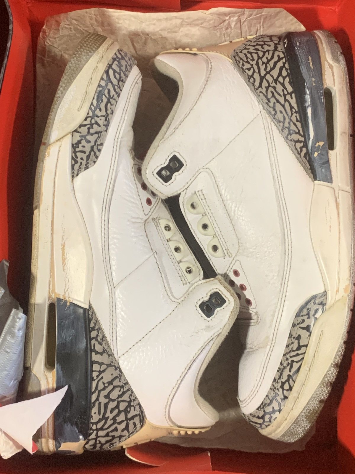 Jordan Brand 2001 Nike Air Jordan True Blue 3 III Size 8.5 WITH DONOR Size US 8.5 / EU 41-42 - 6 Thumbnail