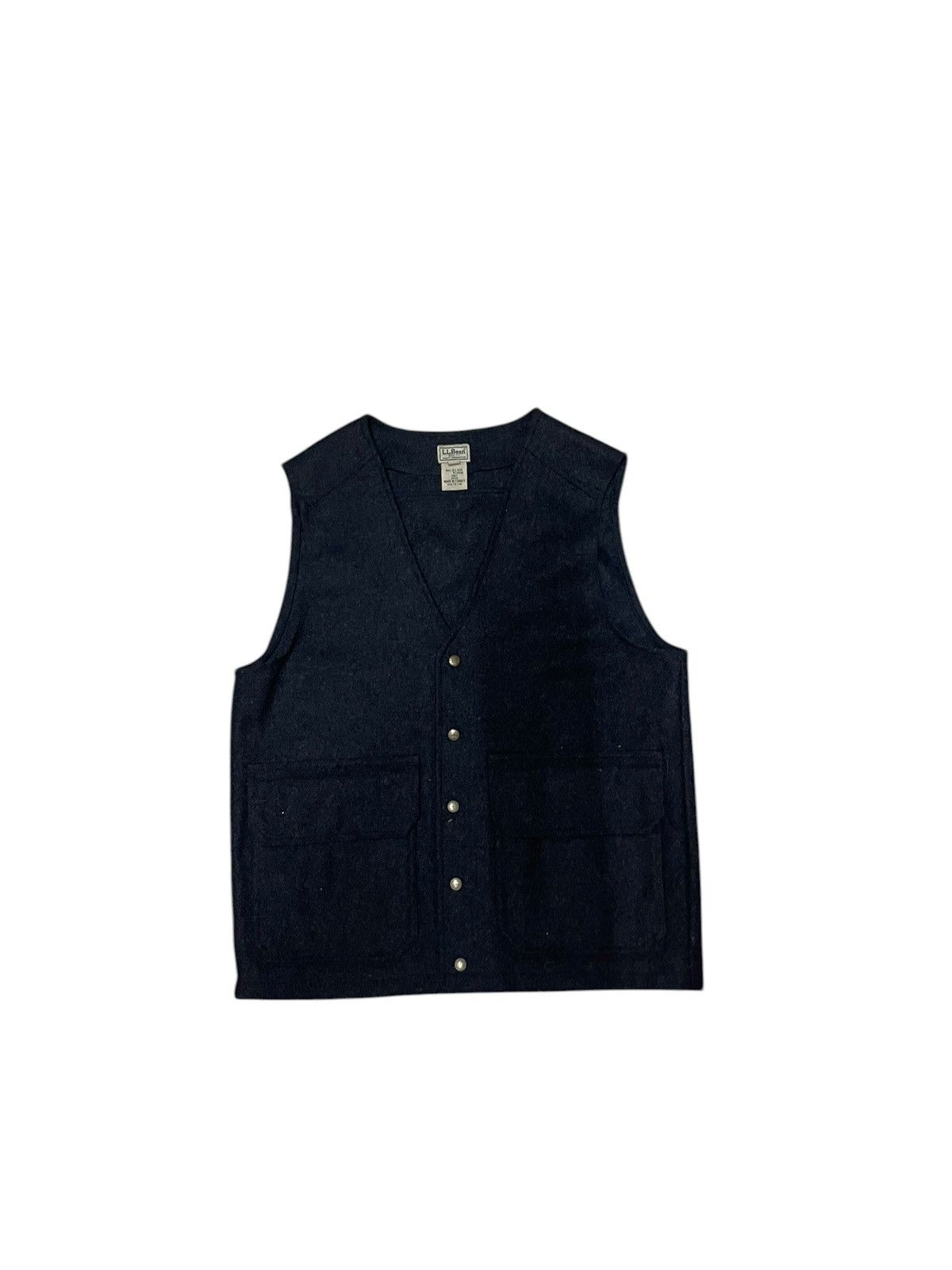 L.L. Bean Vintage L. L Bean Vest Workwear Wool Jacket Size US M / EU 48-50 / 2 - 1 Thumbnail
