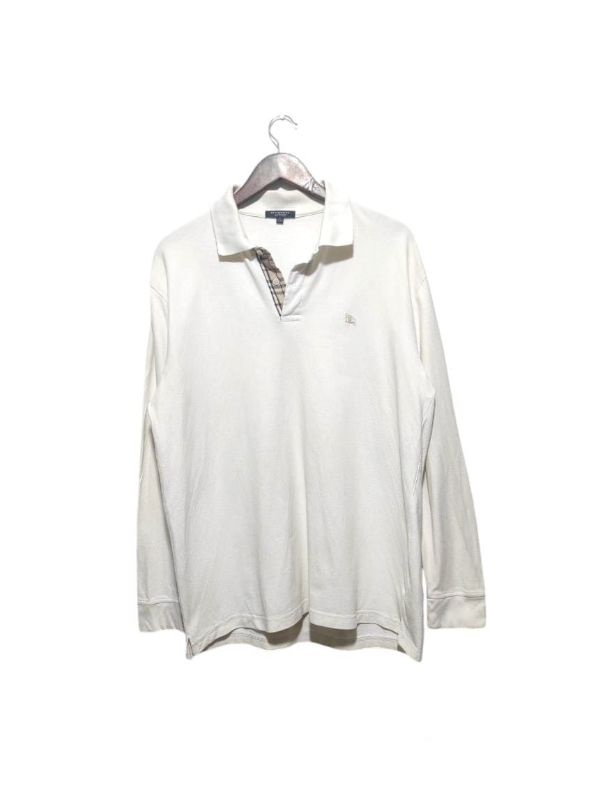Burberry Polo Shirt Burberry Nova Check long slevee Size US M / EU 48-50 / 2 - 1 Thumbnail