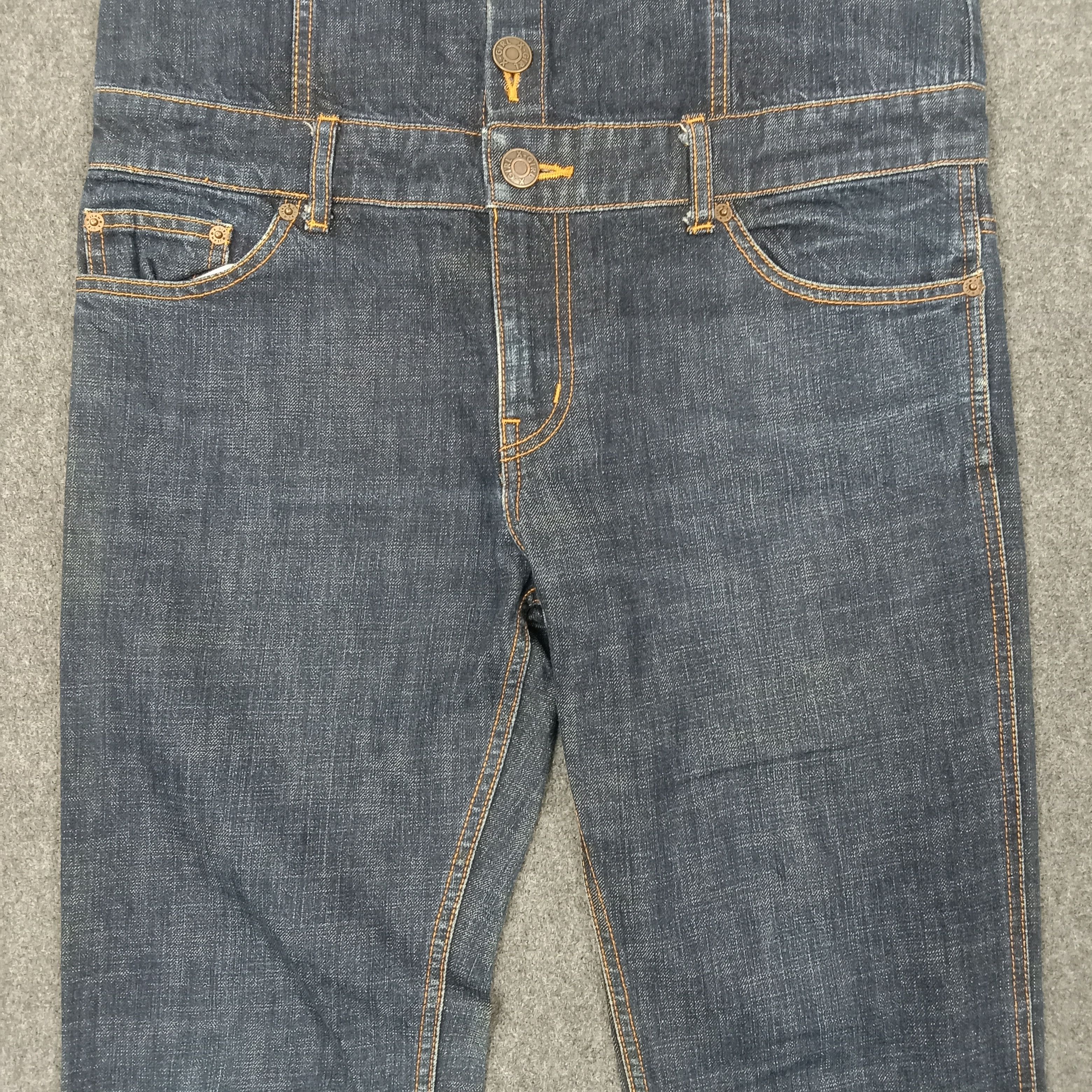 Japanese Brand Vintage X-girl Japanese Brand Denim Overall Jeans C235N20 Size US 36 / EU 52 - 2 Thumbnail