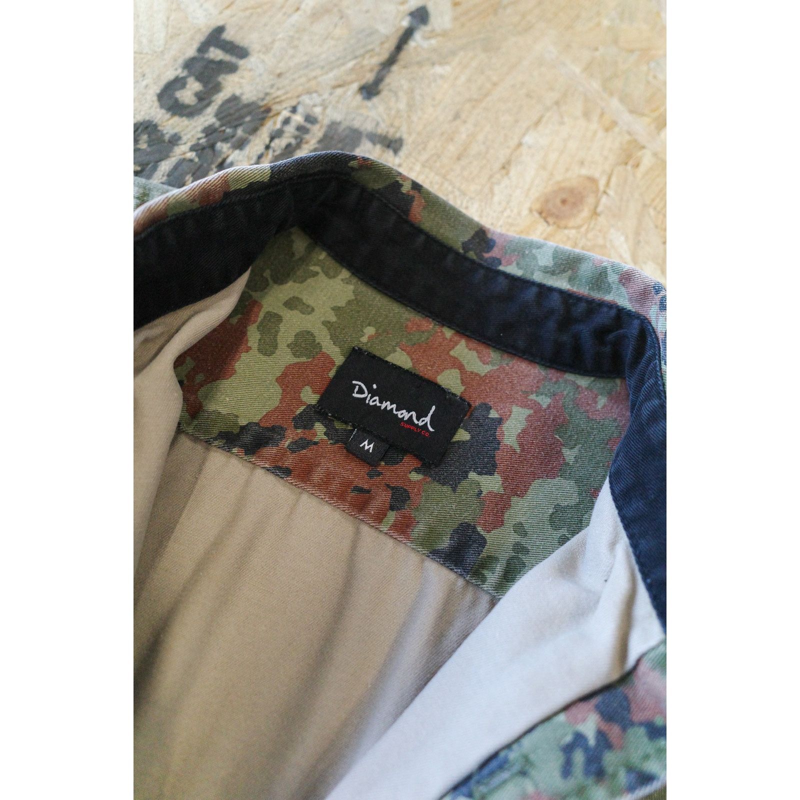 Diamond Supply Co. Diamond Supply Co. Hvy Canvas Button Up Long Sleeve - Medium Size US M / EU 48-50 / 2 - 4 Thumbnail