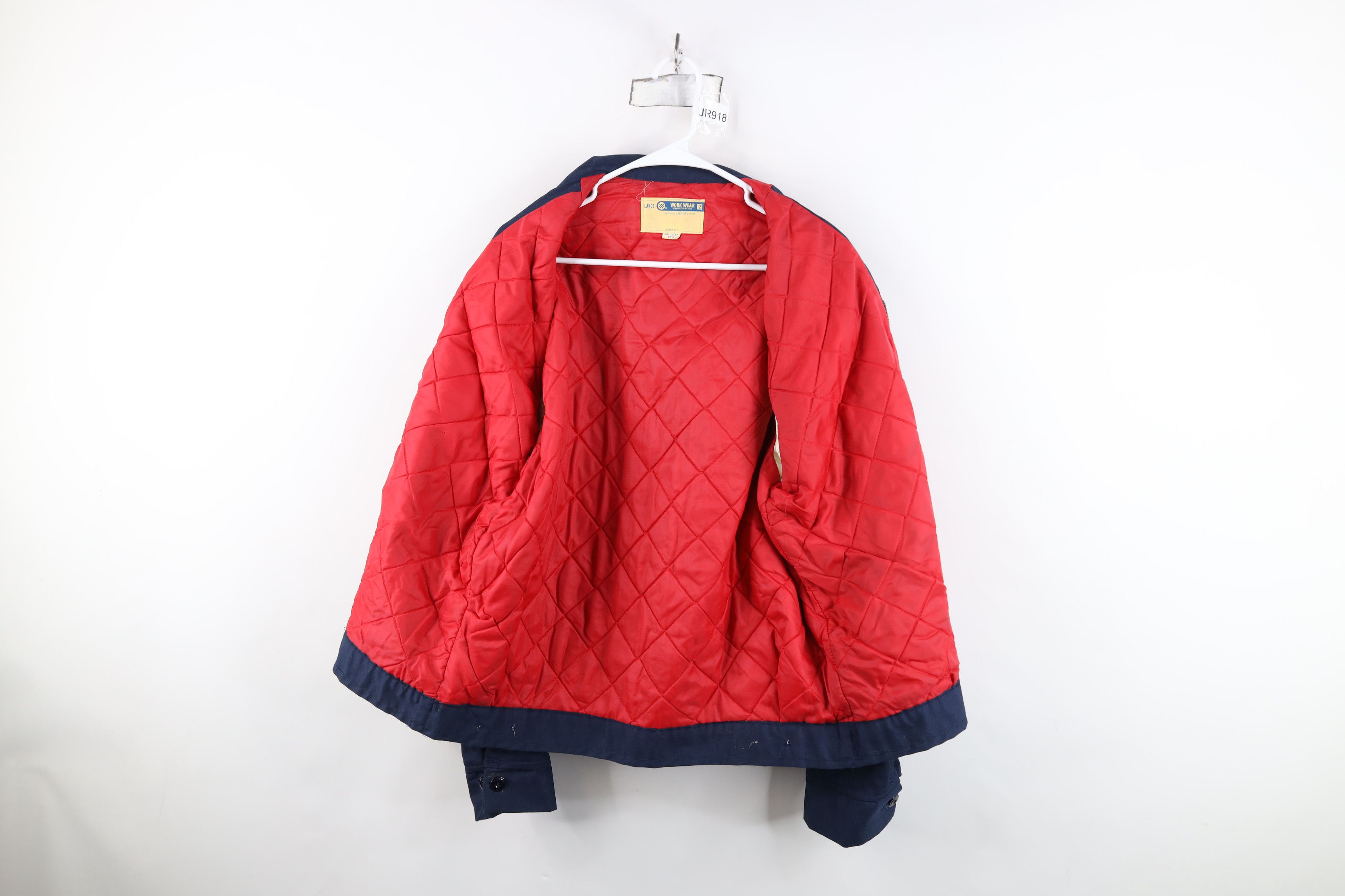 Vintage Vintage 60s 70s Streetwear Back Workwear Bomber Jacket USA Size US L / EU 52-54 / 3 - 11 Thumbnail