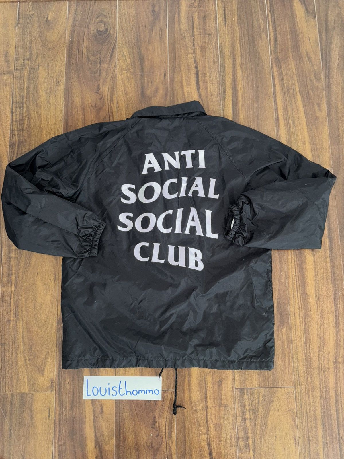 Anti Social Social Club Anti Social Social Club Never Gonna Give You Up coach jacket Size US M / EU 48-50 / 2 - 2 Thumbnail