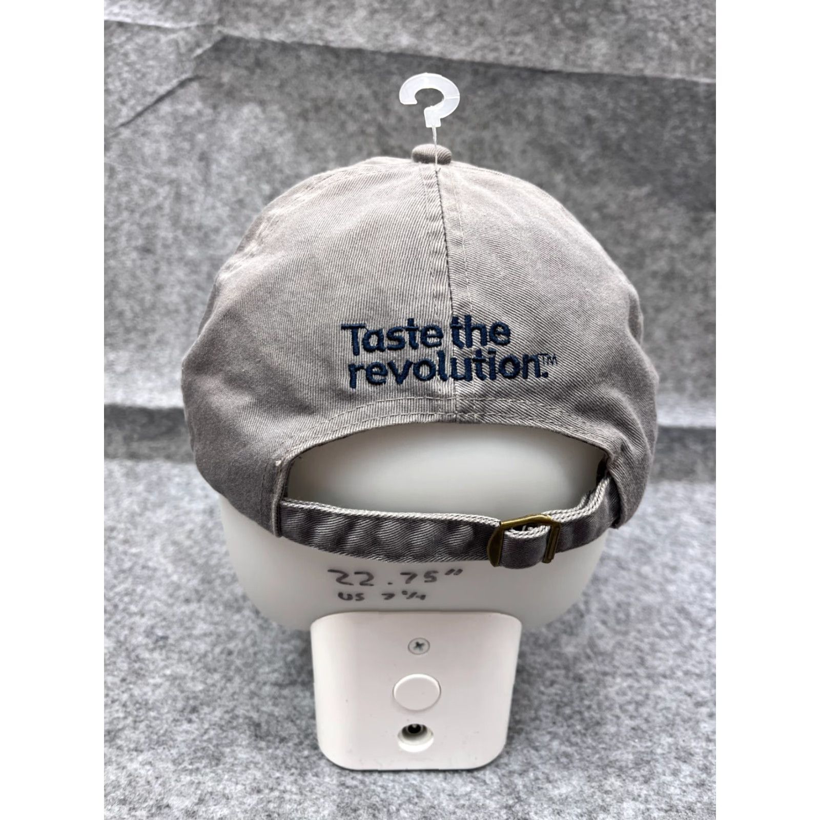 Vintage Sam Adams American Light Hat Cap Strap Back Adult One Size Gray 100% Cotton Size ONE SIZE - 6 Thumbnail