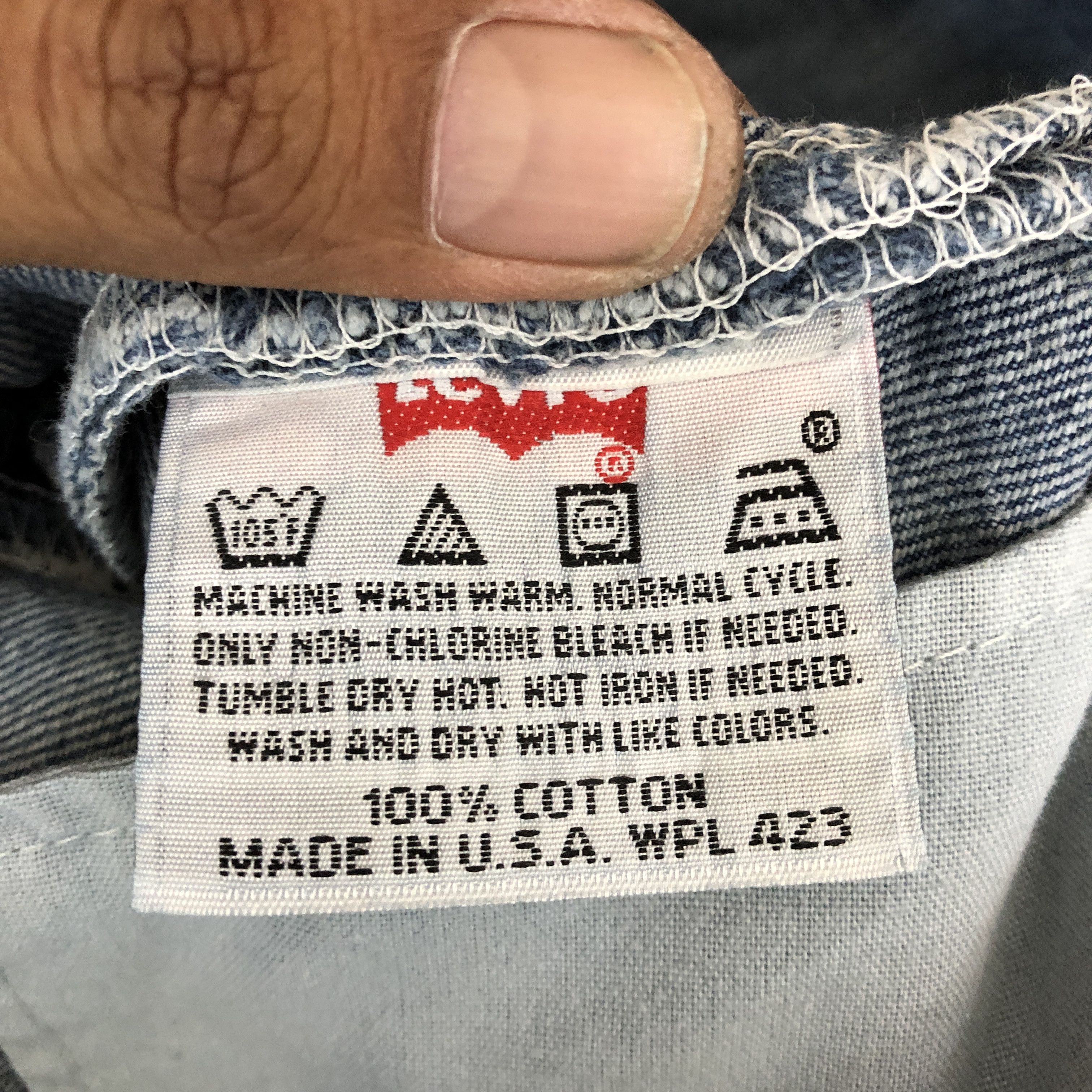 Jean × Levi's × Vintage Vintage Levis 501 Blue Jeans Levi's Faded Stone Wash Denim Size 28" / US 6 / IT 42 - 11 Thumbnail