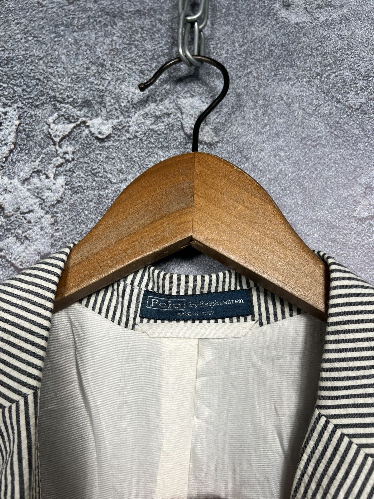 Polo Ralph Lauren Nwt Vintage Polo Ralph Lauren Ribber Blazer Size 44R Size 44R - 15 Thumbnail