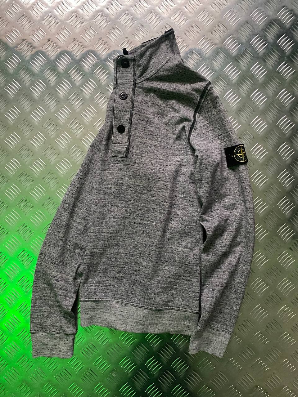 Stone Island Stone Island Quarter Button Sweatshirt Size US L / EU 52-54 / 3 - 6 Thumbnail