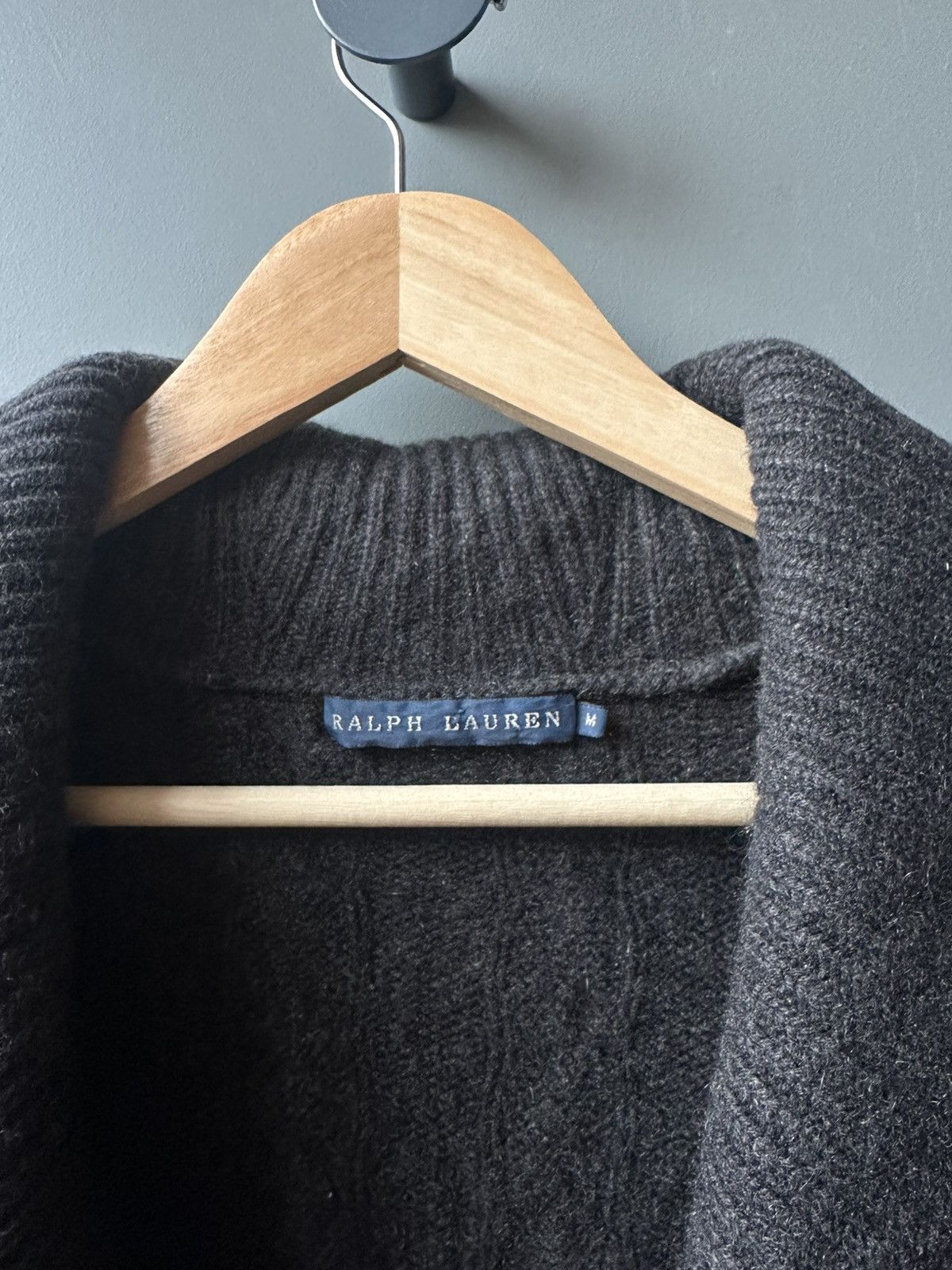 Ralph Lauren Ralph Lauren Cable Knit Cashmere Wool Cardigan Size M / US 6-8 / IT 42-44 - 3 Thumbnail