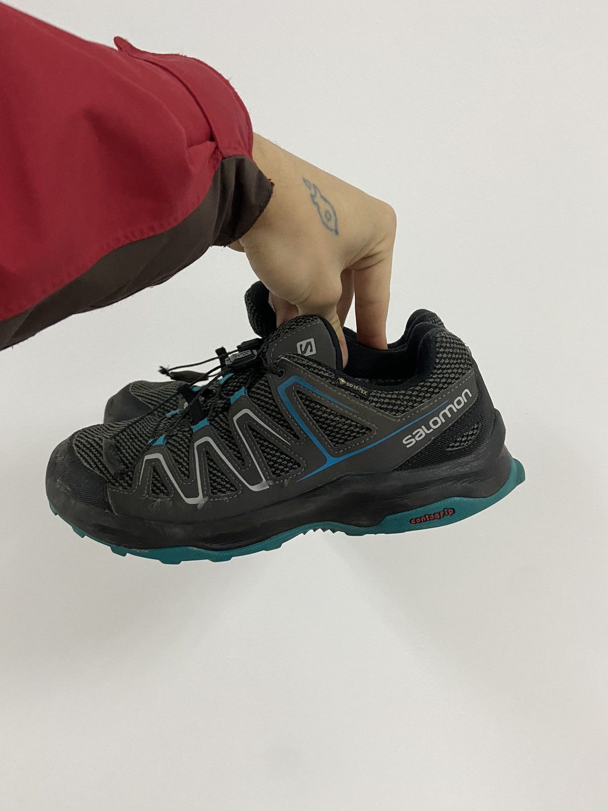 Goretex × Salomon × Vintage Salomon Goretex Vintage Shoes Reflective Contagrip Size US 8 / EU 41 - 3 Thumbnail