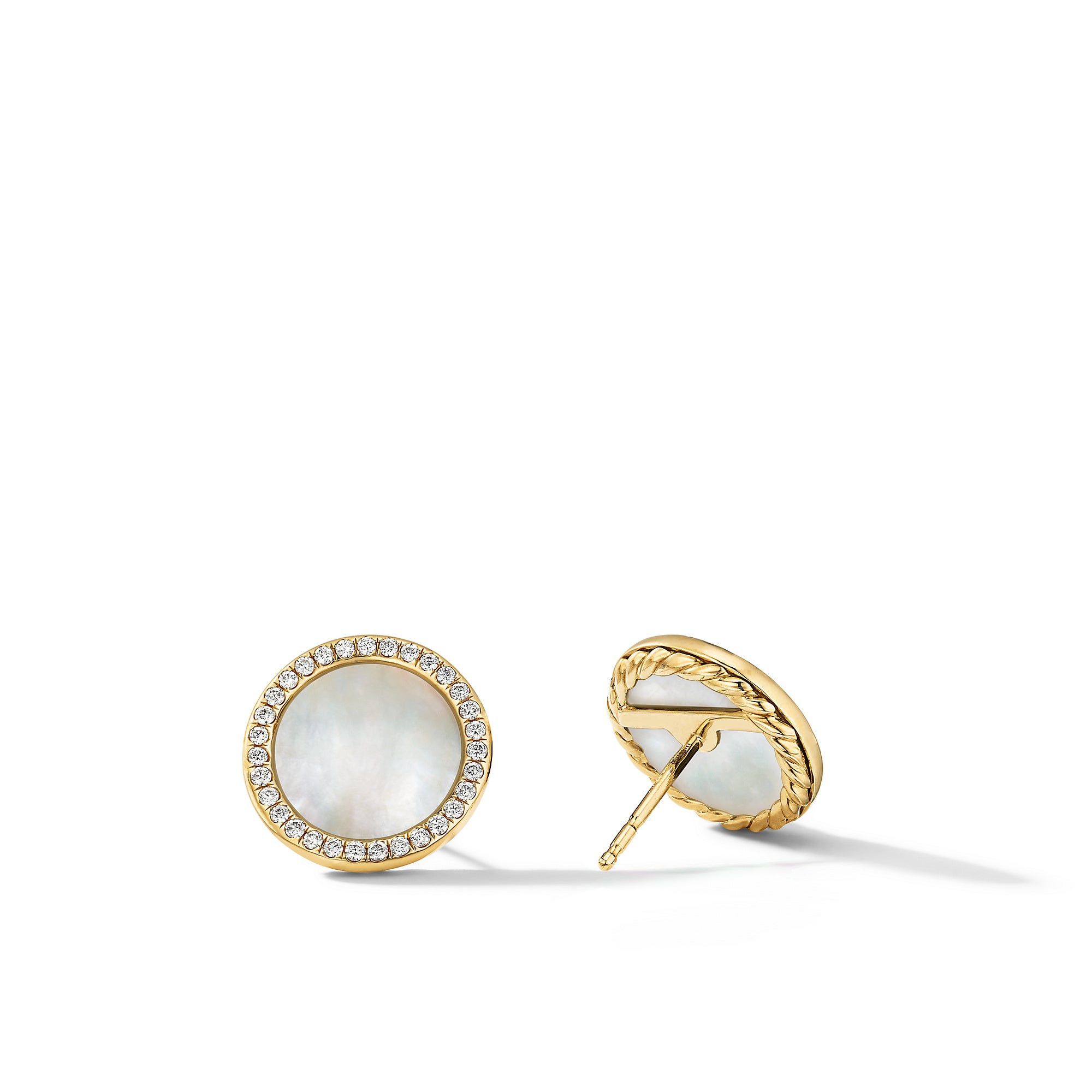 David Yurman o1w1db10526 E17010D/Size 8/Stud Earrings in Golden Size ONE SIZE - 2 Thumbnail