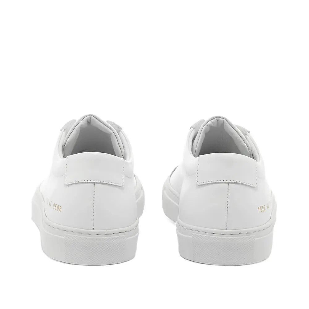 Common Projects CP Original Achilles Low White 1528 0506 US 12 EU 45 Size US 12 / EU 45 - 4 Thumbnail