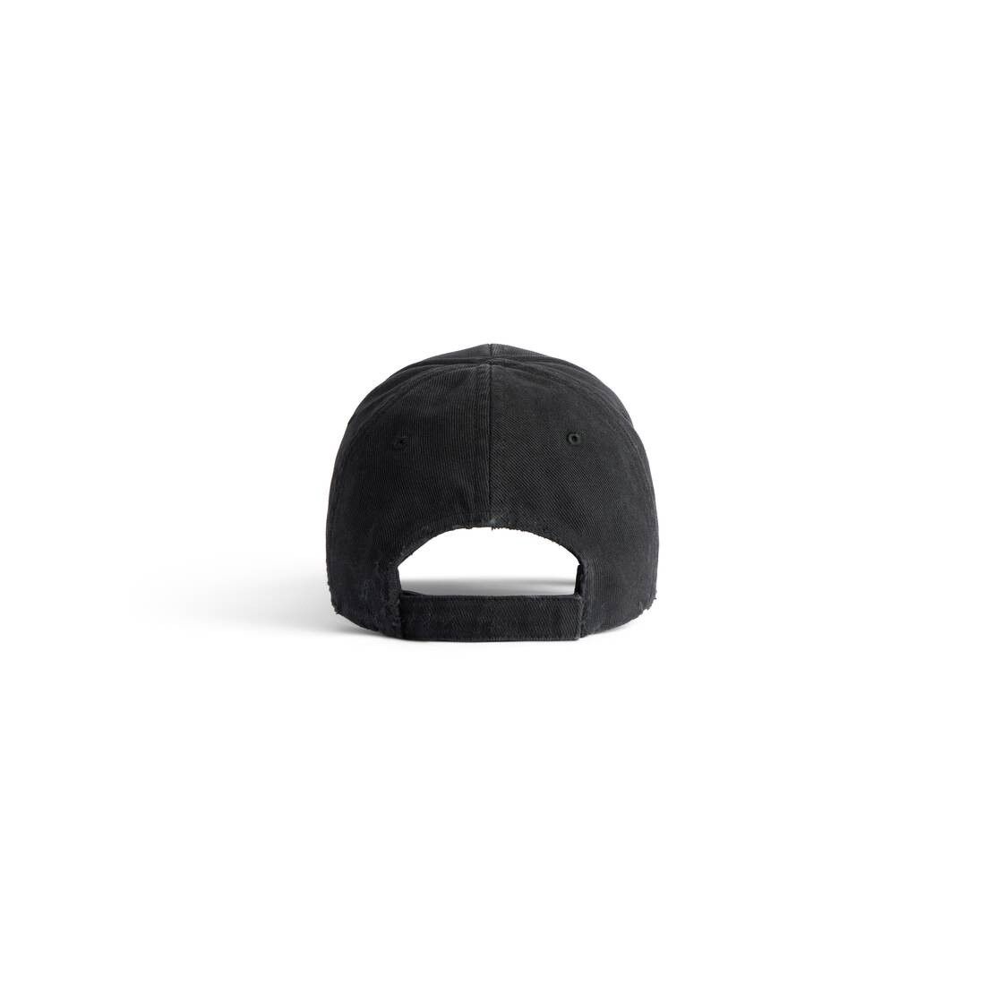 Balenciaga o1srvl11e1025 Size: S / Agaicnelab Hat / Cap in Black Size ONE SIZE - 3 Thumbnail