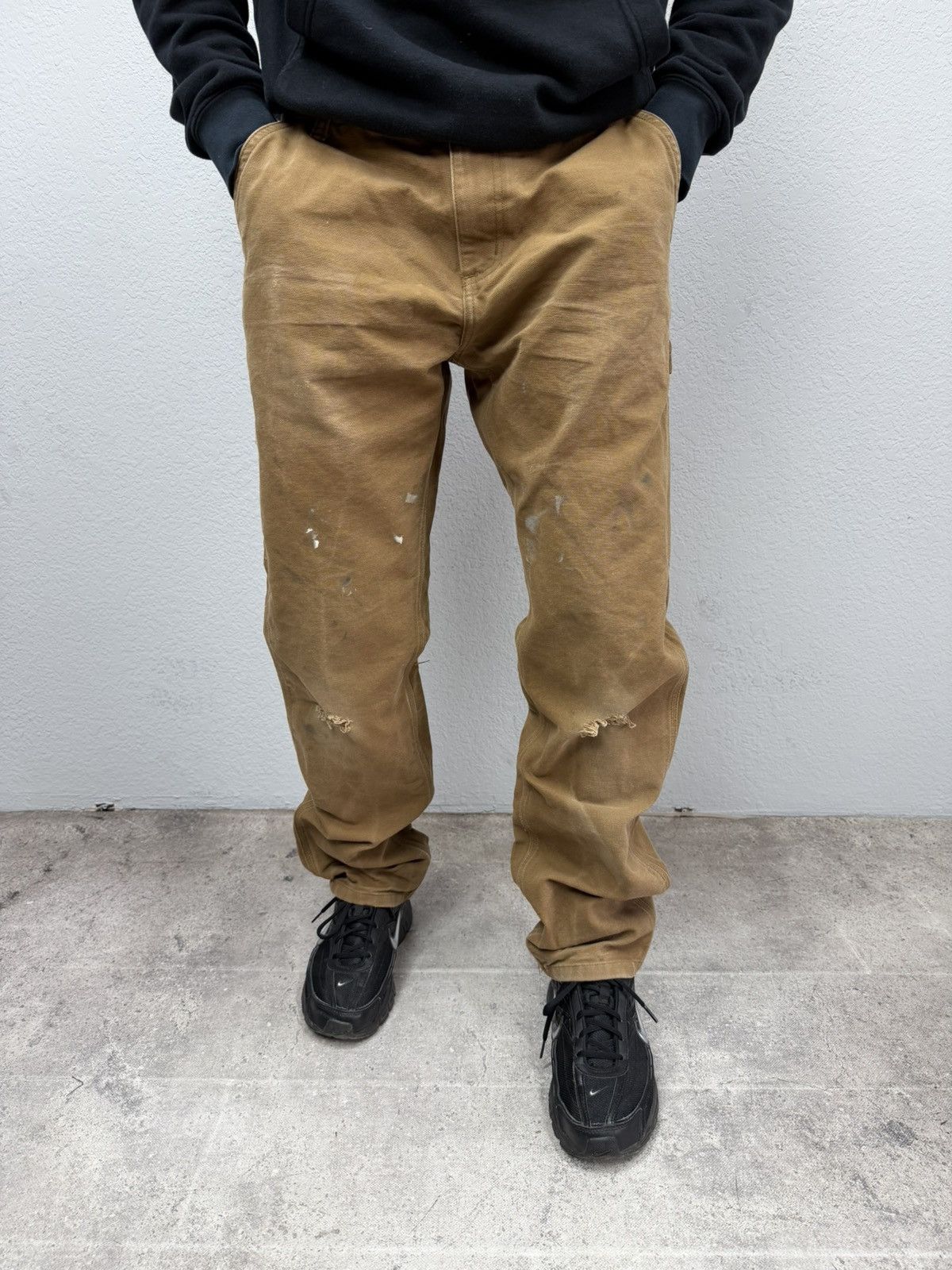 Carhartt Wip Vintage Carhartt Ruck Single Knee Pants Distressed Faded Size US 32 / EU 48 - 1 Thumbnail