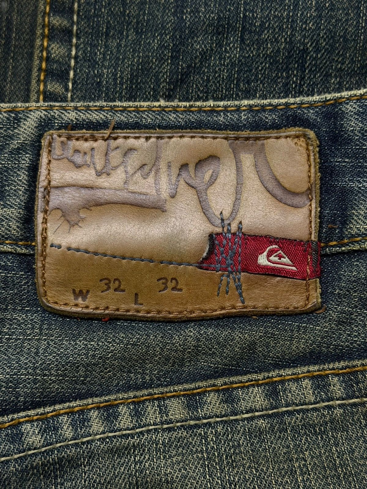 Quiksilver Vintage Y2K Quiksilver QuikJean Japanese Denim Jeans | W35 Size US 35 - 14 Thumbnail